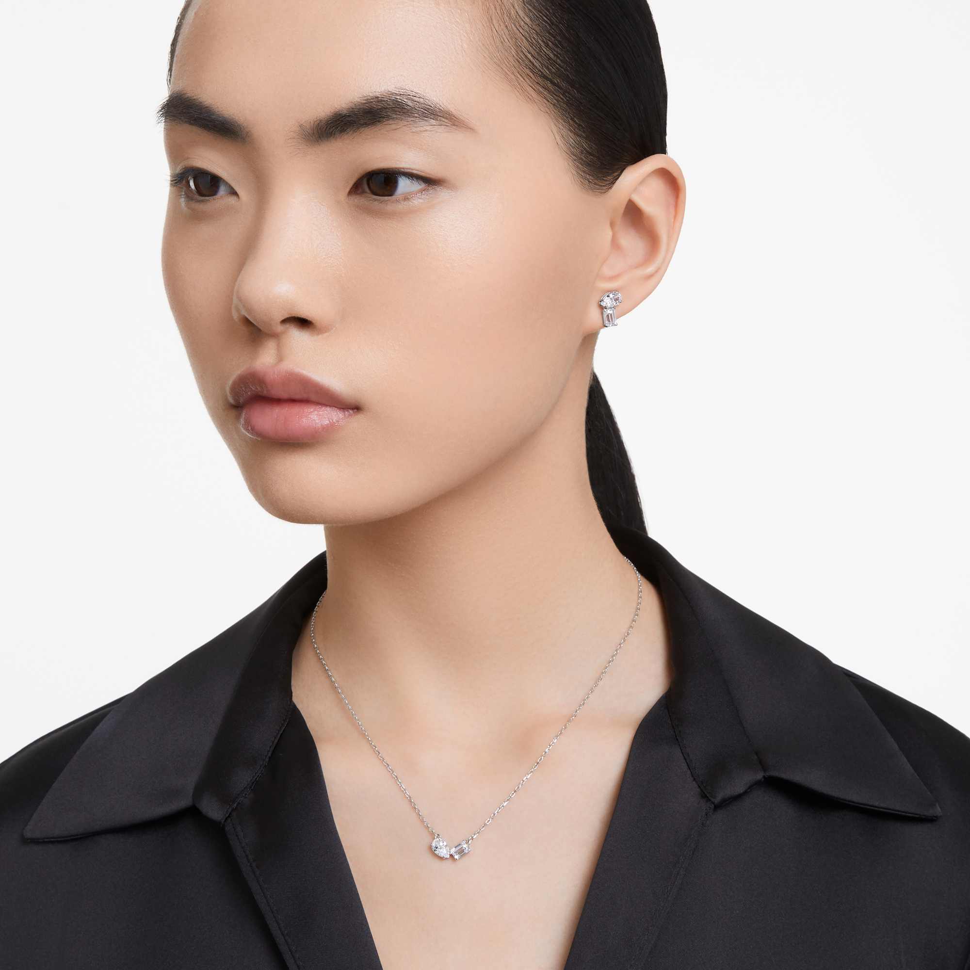 סט Mesmera בציפוי רודיום מבריק SWAROVSKI