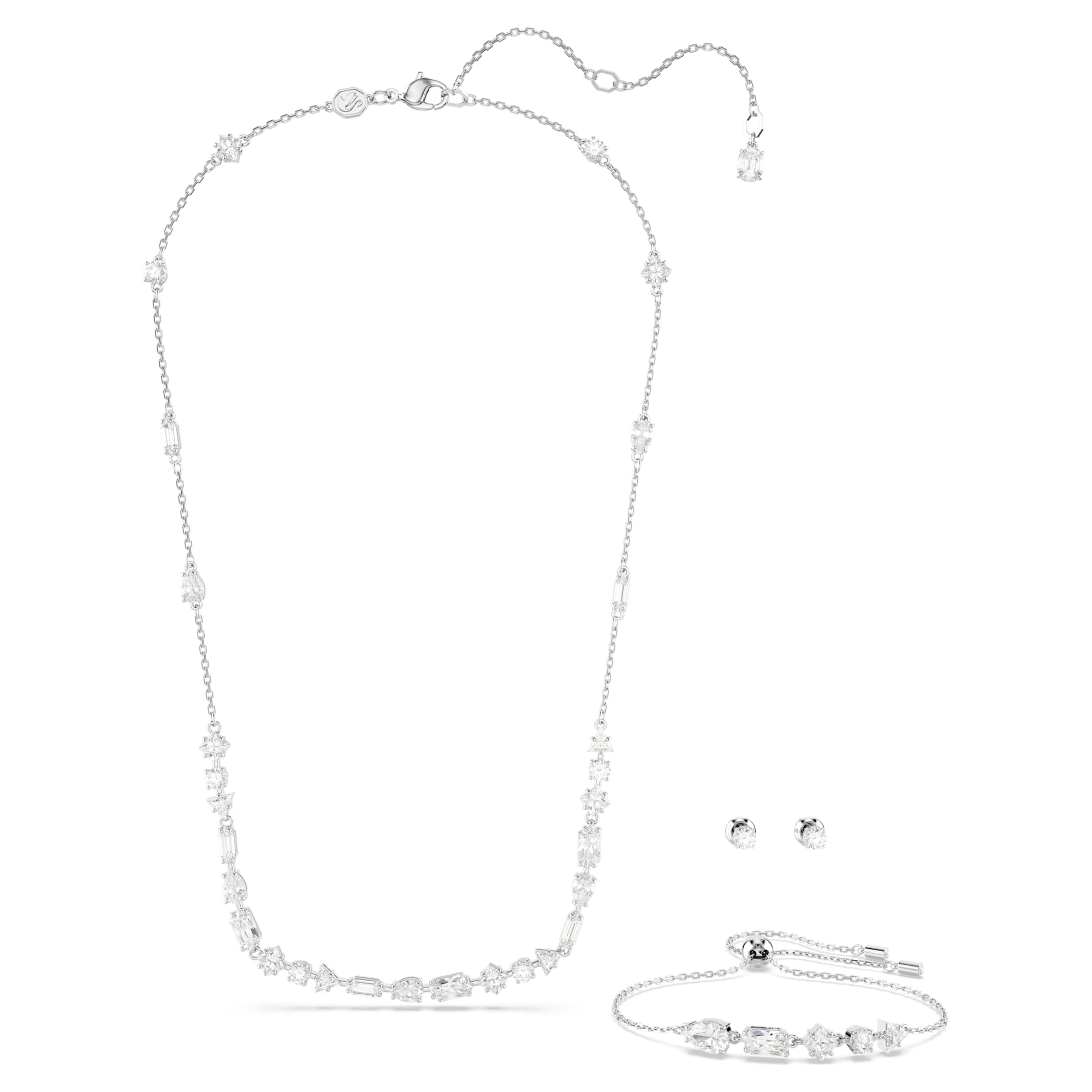 סט Mesmera בציפוי רודיום מבריק SWAROVSKI