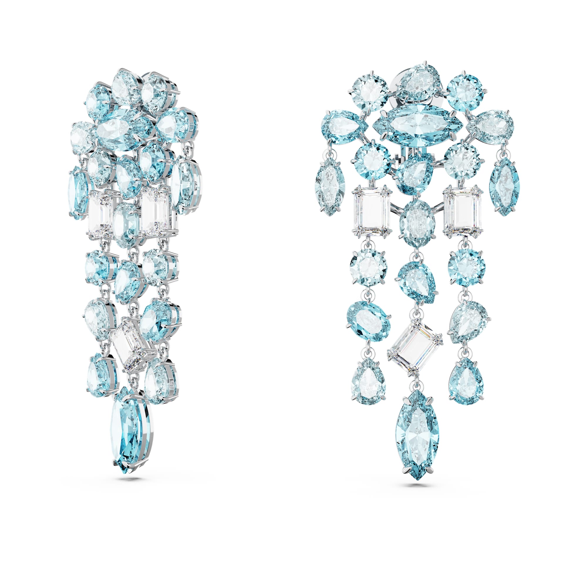 עגילי Gema בציפוי רודיום מבריק SWAROVSKI