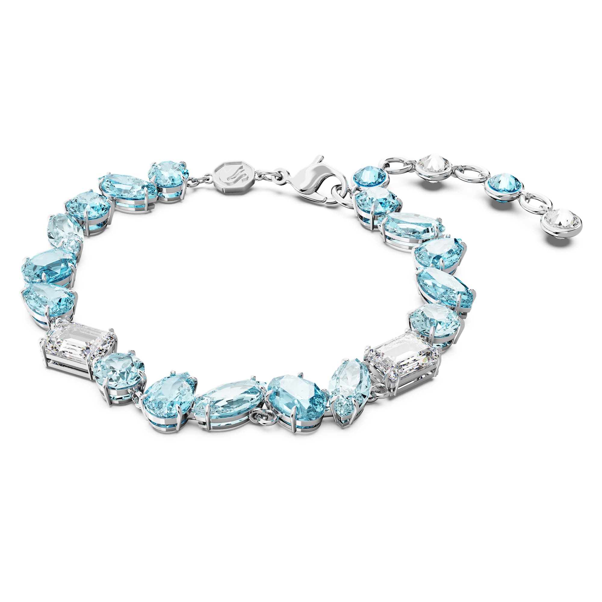צמיד Gema בציפוי רודיום מבריק SWAROVSKI