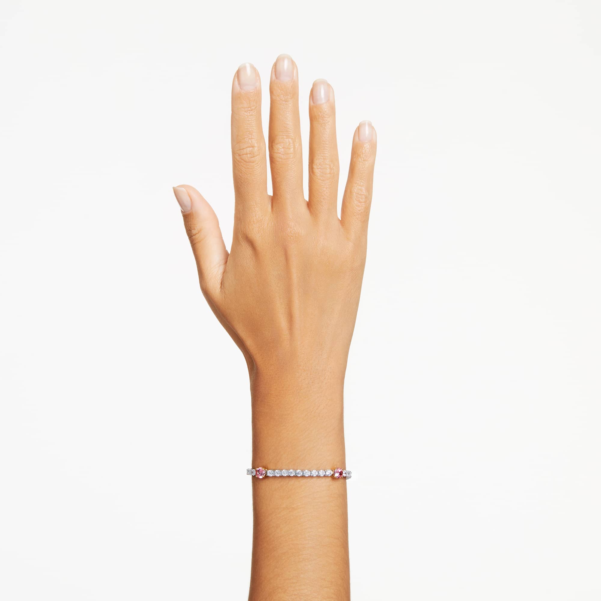 צמיד Matrix בציפוי רודיום מבריק SWAROVSKI