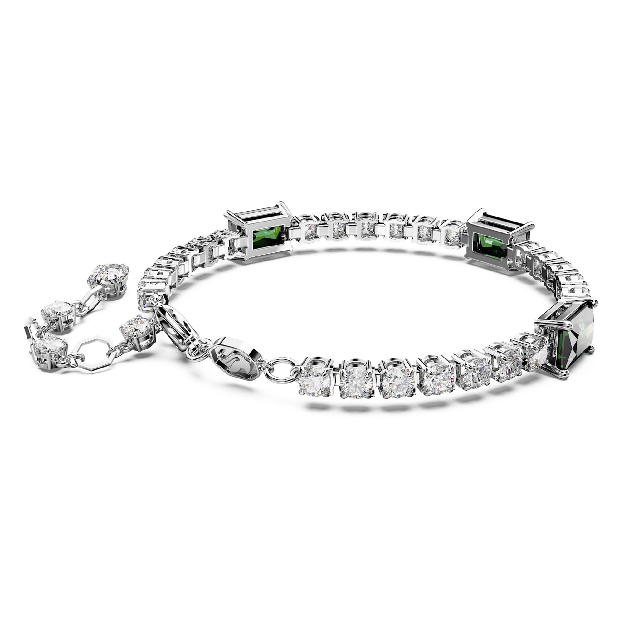 צמיד Matrix בציפוי רודיום מבריק SWAROVSKI