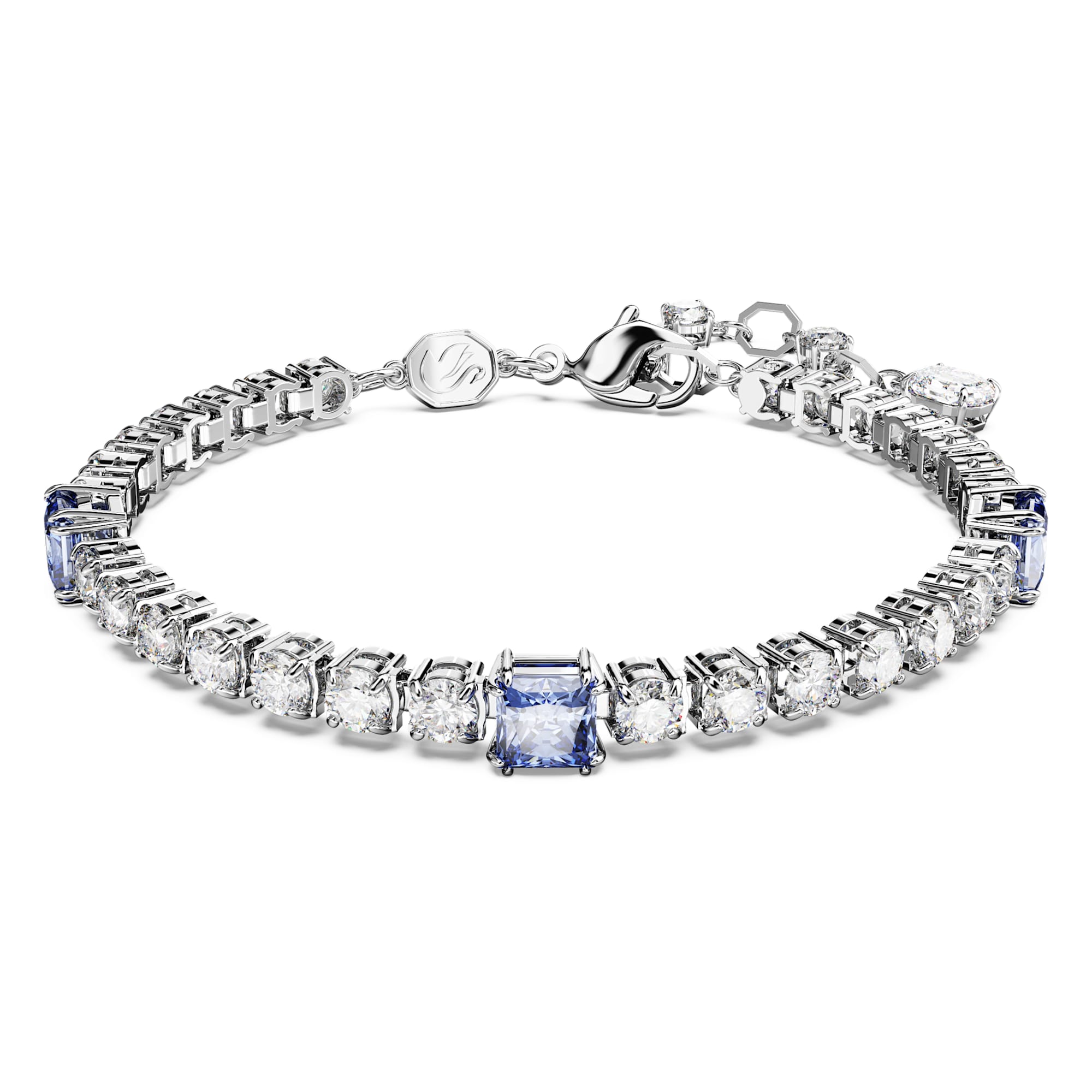 צמיד Matrix בציפוי רודיום מבריק SWAROVSKI