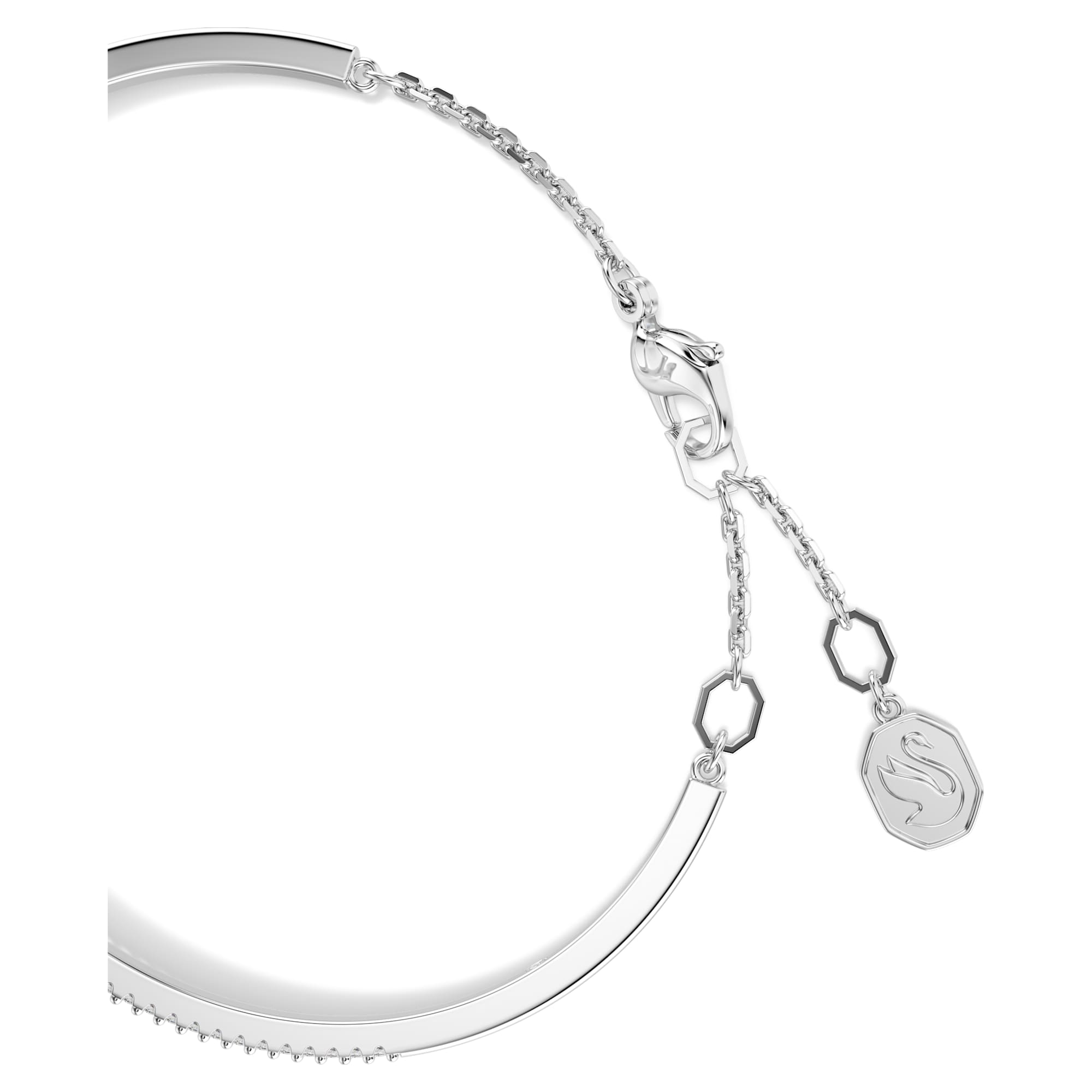 צמיד Mesmera בציפוי רודיום מבריק SWAROVSKI