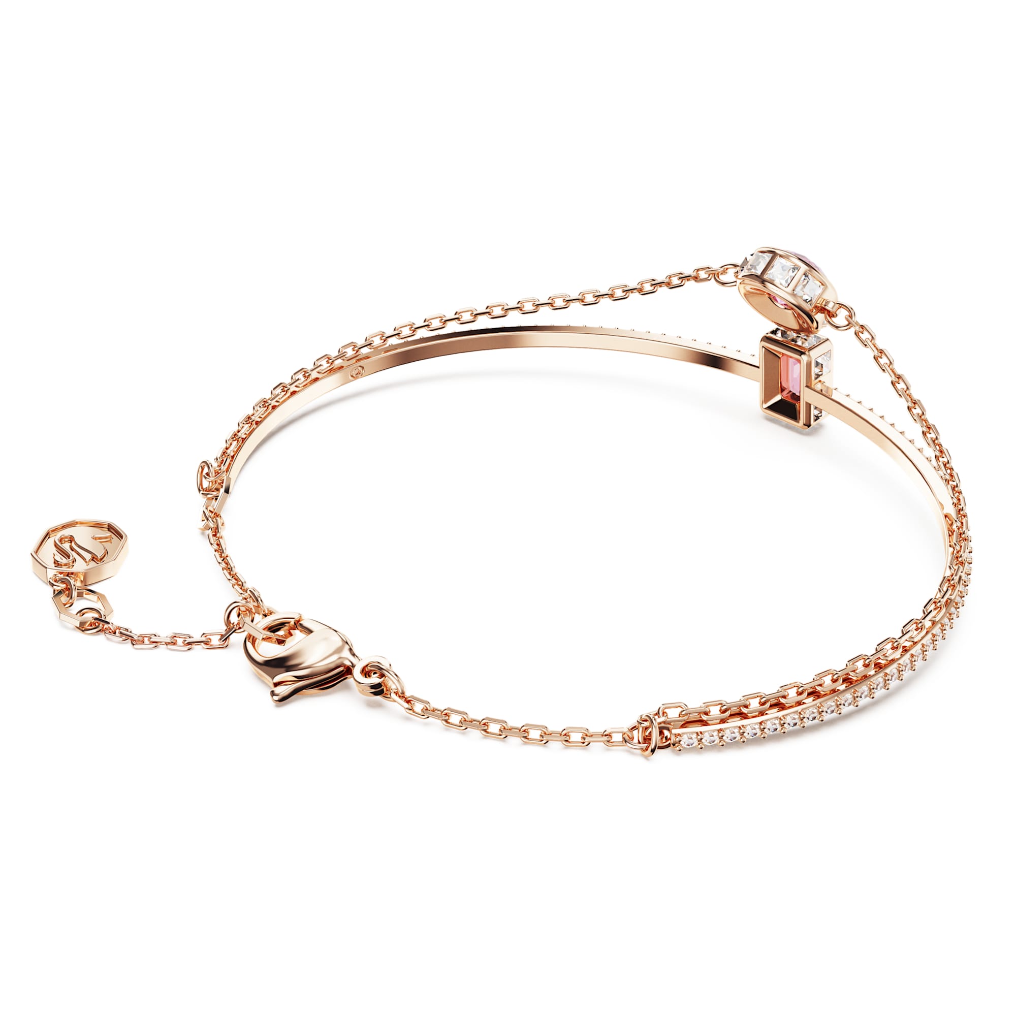 צמיד Stilla בציפוי רוז גולד מבריק SWAROVSKI