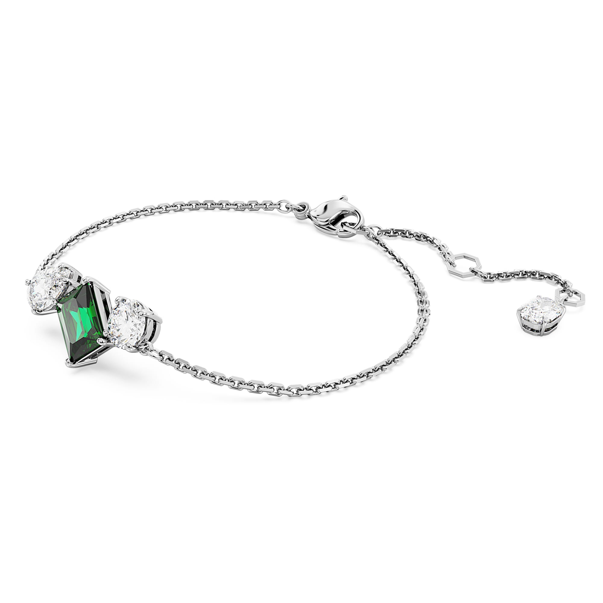 צמיד Mesmera בציפוי רודיום מבריק SWAROVSKI