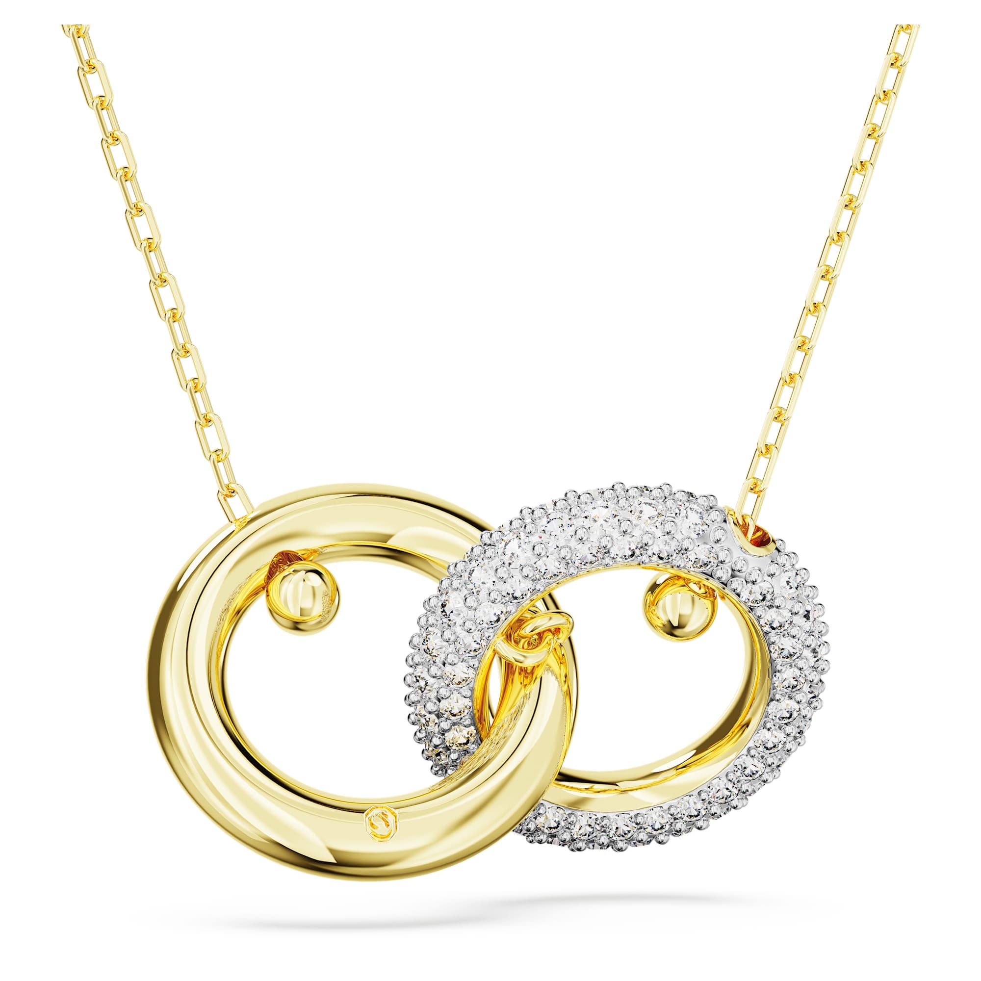 שרשרת Dextera בציפוי זהב מבריק SWAROVSKI