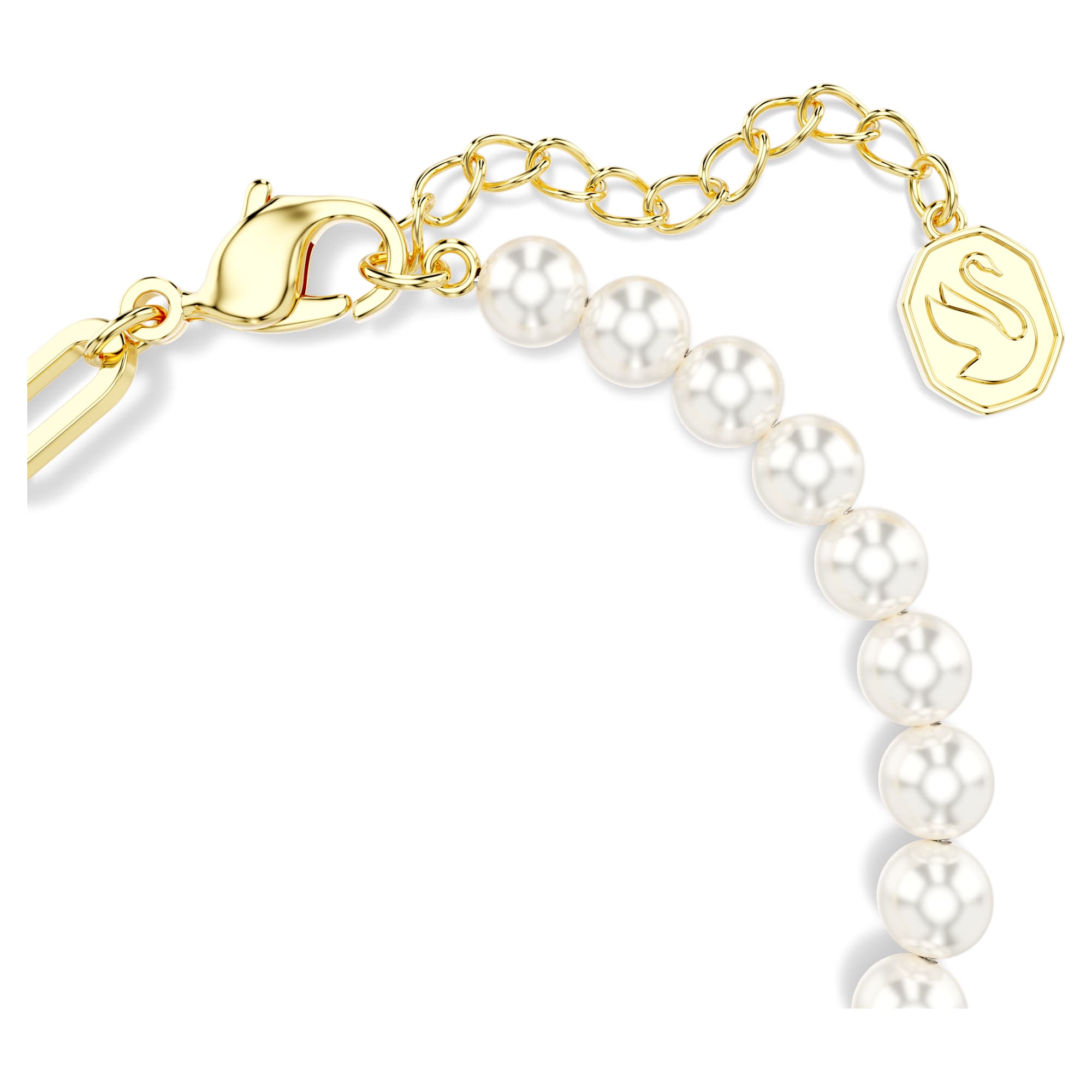 צמיד Teddy בציפוי זהב מבריק SWAROVSKI
