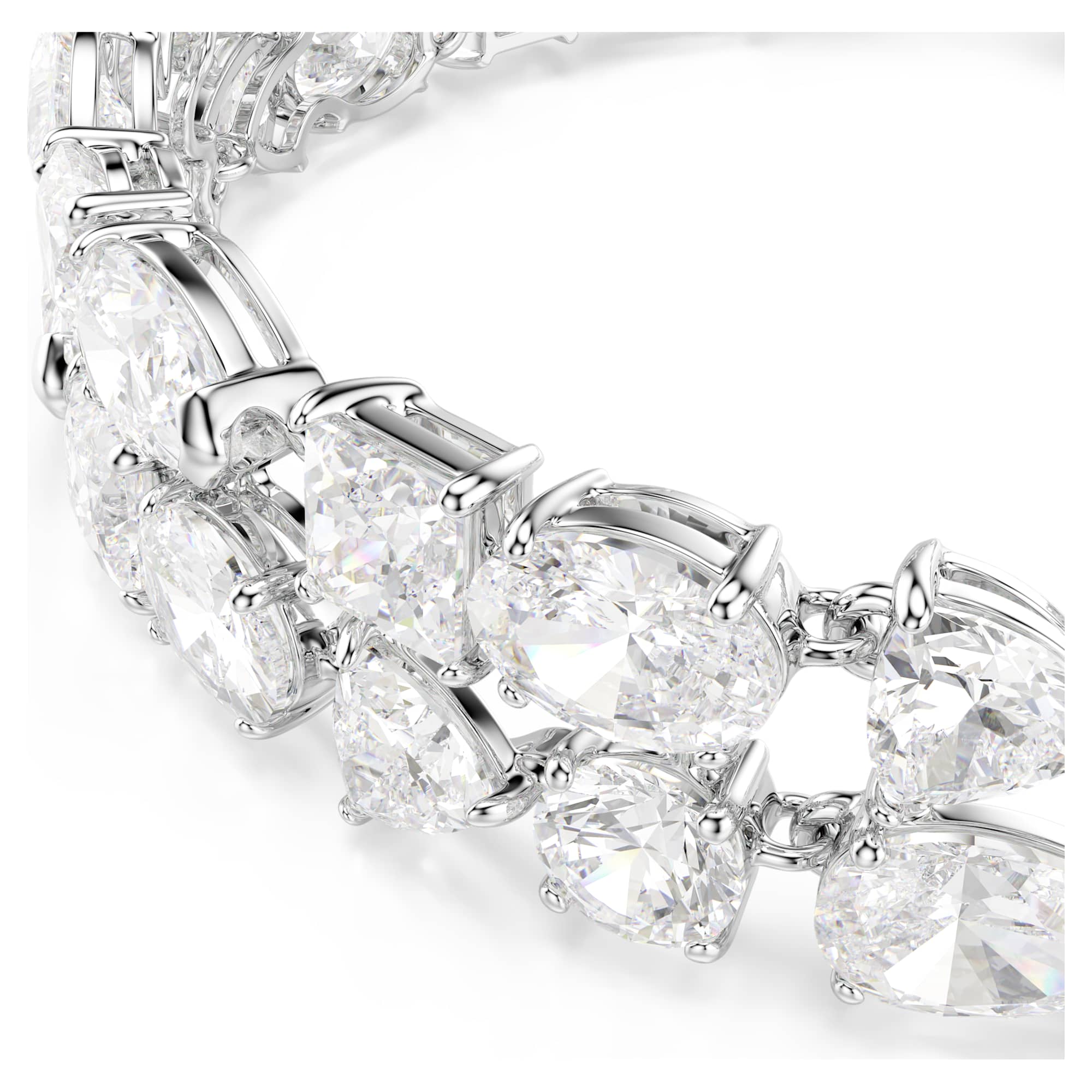 צמיד Mesmera בציפוי רודיום מבריק SWAROVSKI