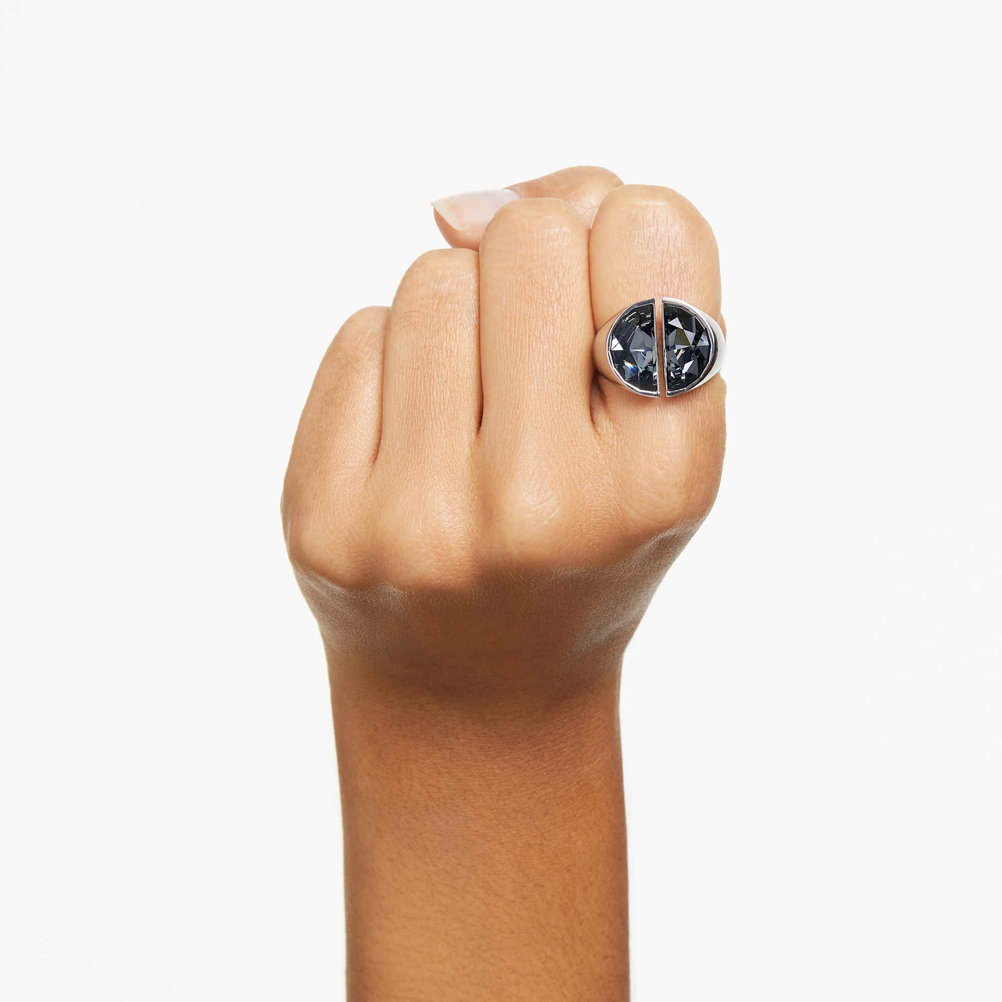 טבעת Lucent בציפוי רודיום מבריק SWAROVSKI