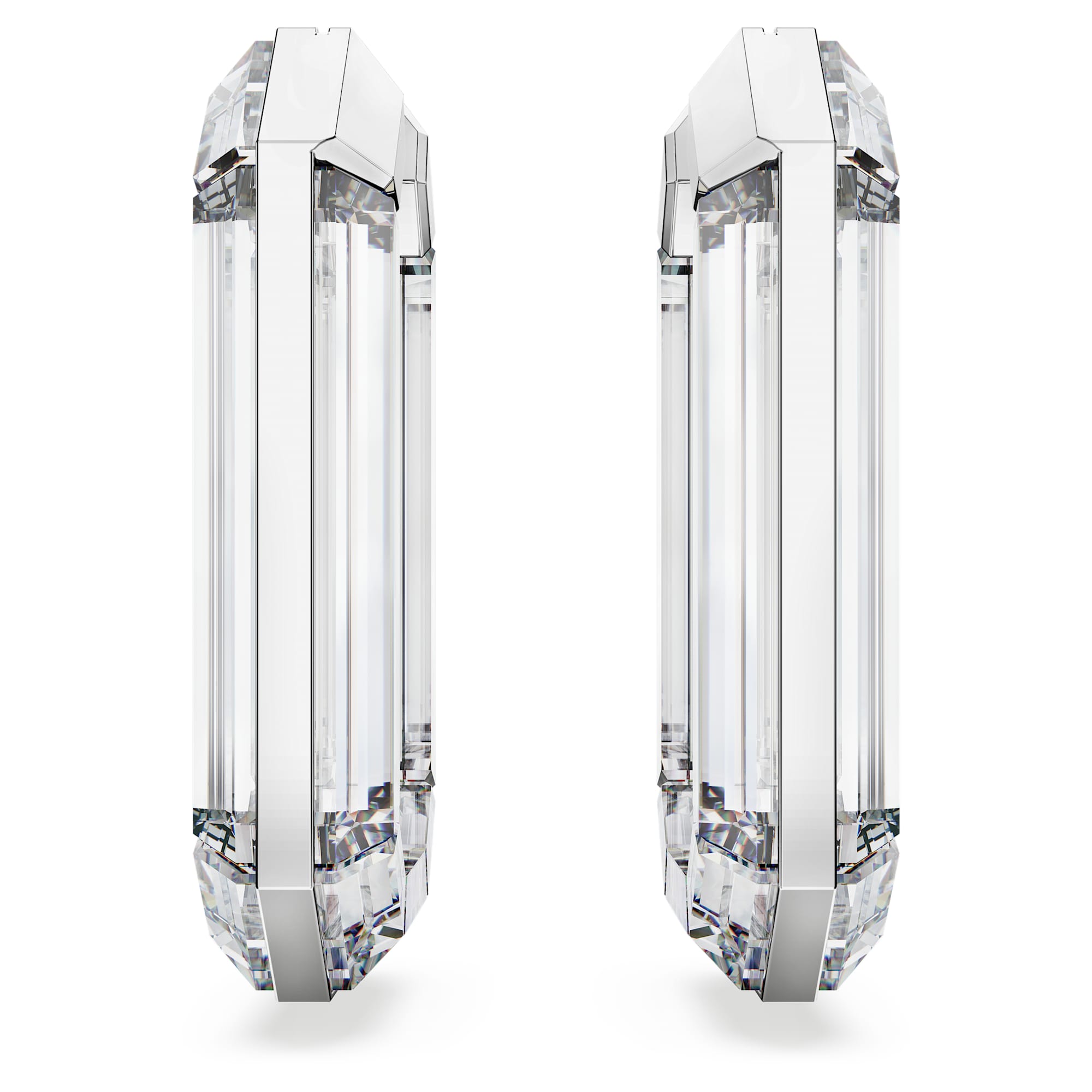 עגילי Lucent בציפוי רודיום מבריק SWAROVSKI