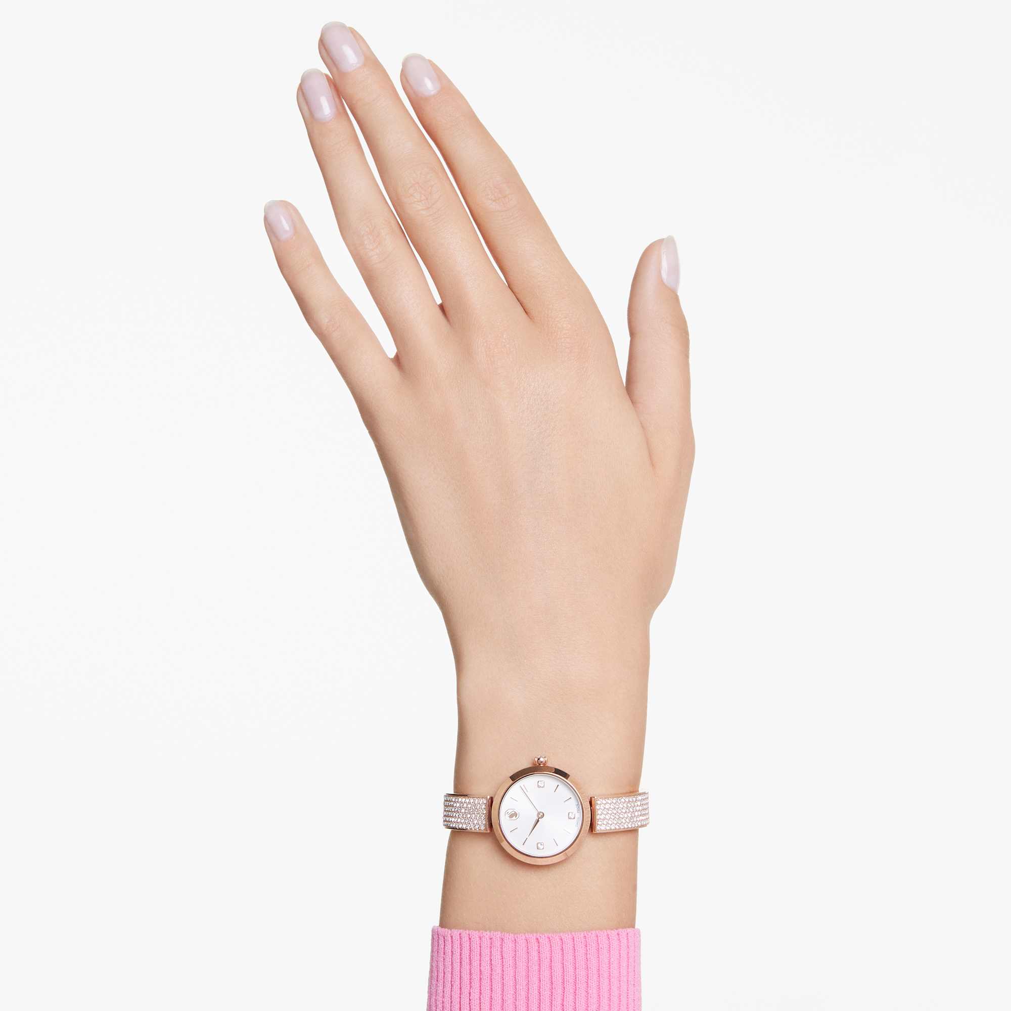 שעון Illumina בציפוי PVD רוז גולד SWAROVSKI