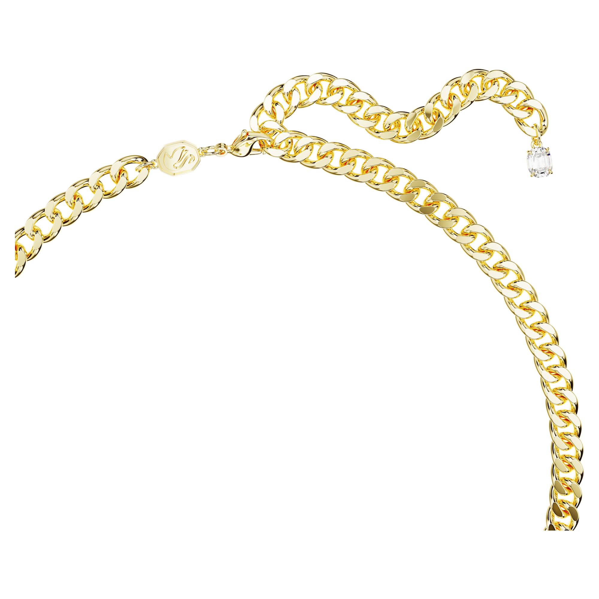 שרשרת Millenia בציפוי זהב מבריק SWAROVSKI