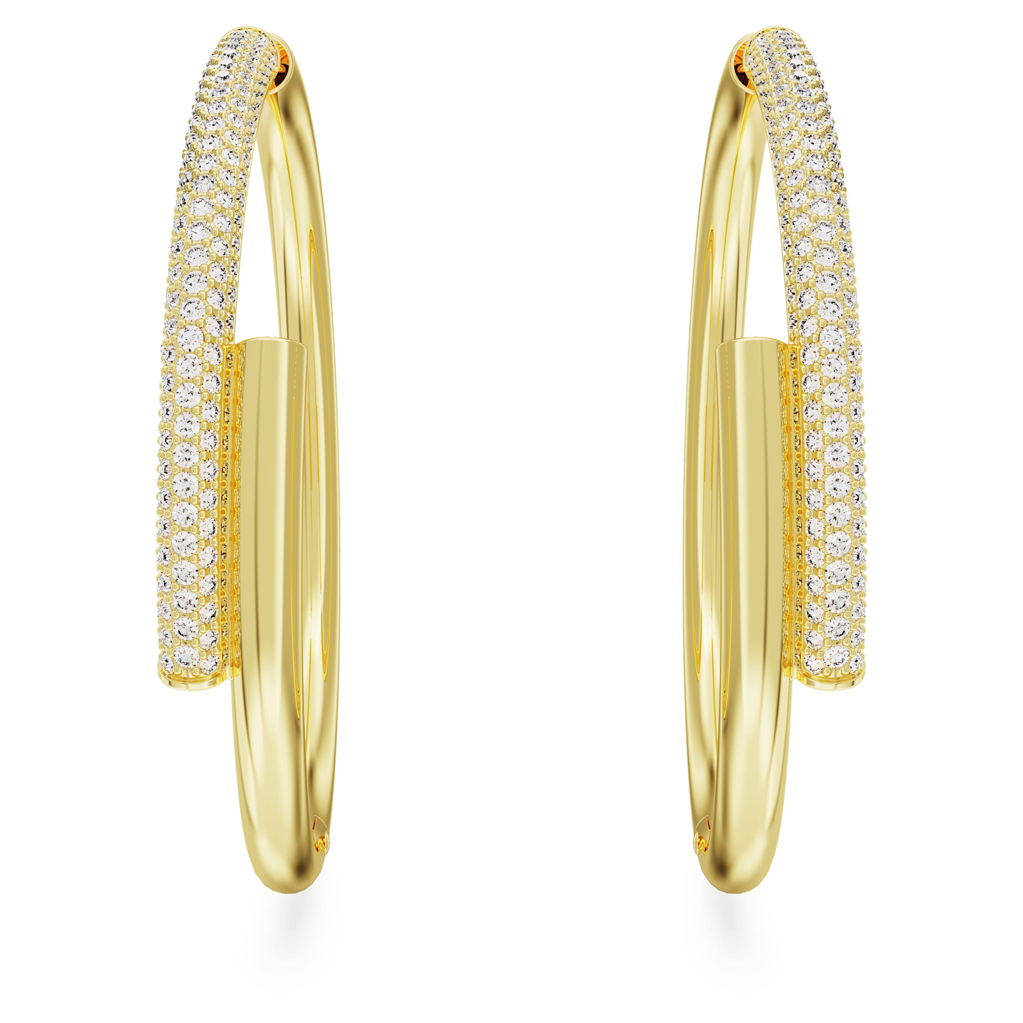 עגילי Dextera בציפוי זהב מבריק SWAROVSKI