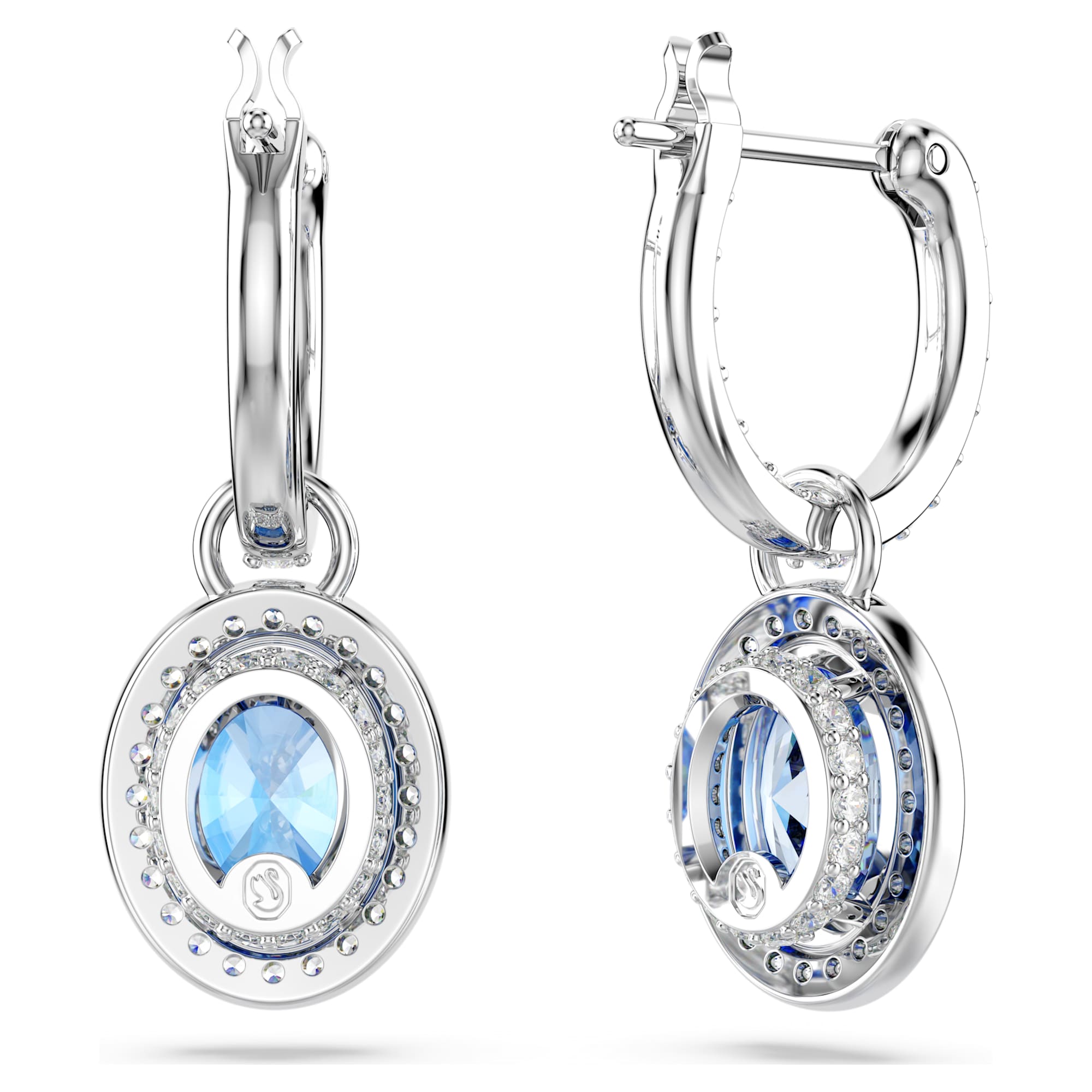 עגילי Constella בציפוי רודיום מבריק SWAROVSKI