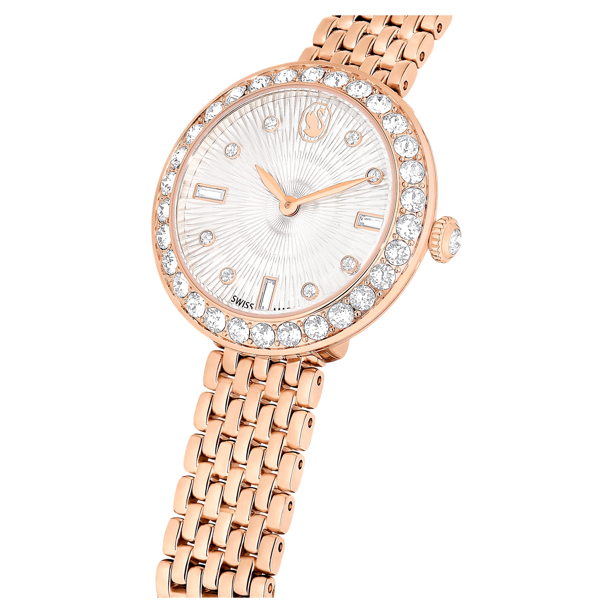 שעון Certa בציפוי PVD רוז גולד SWAROVSKI