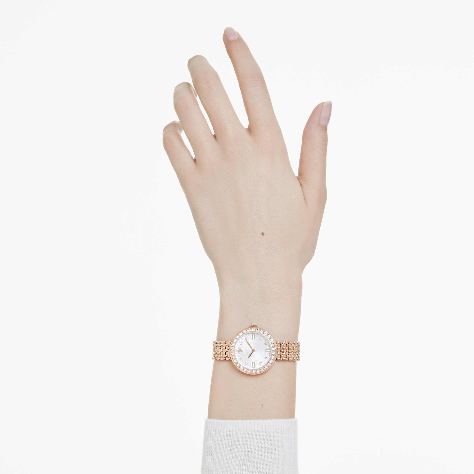 שעון Certa בציפוי PVD רוז גולד SWAROVSKI