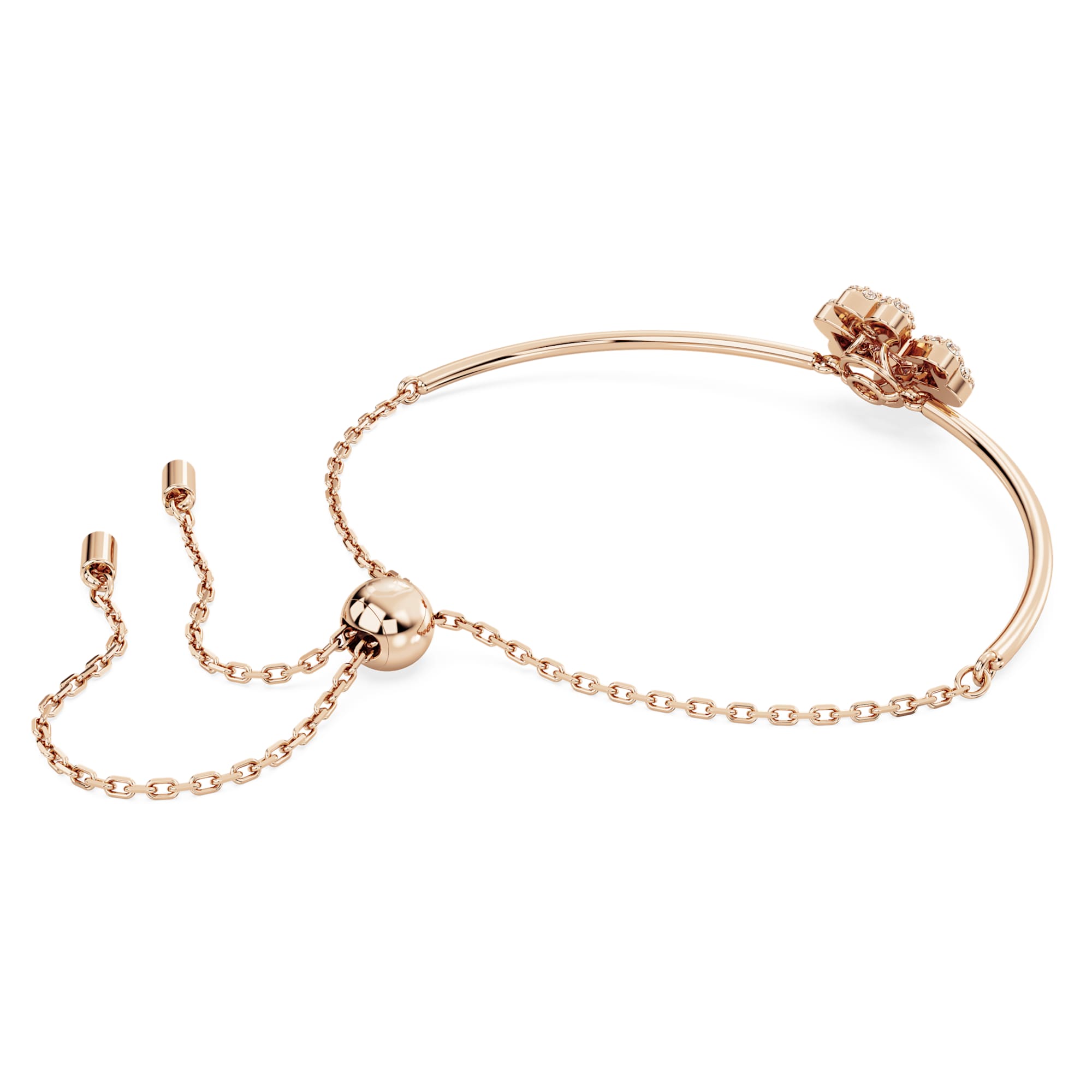 צמיד Idyllia בציפוי רוז גולד מבריק SWAROVSKI
