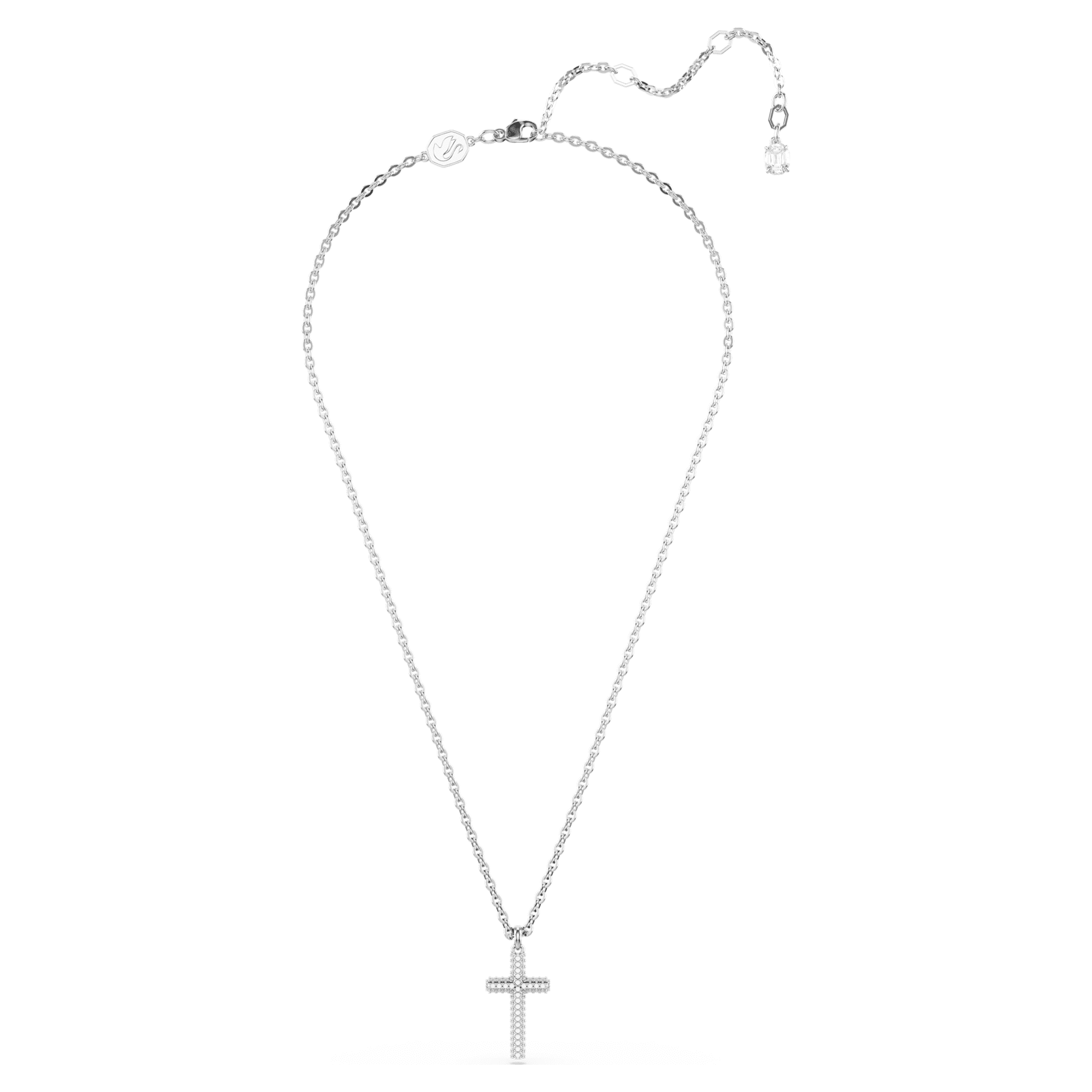 שרשרת Insigne בציפוי רודיום מבריק SWAROVSKI