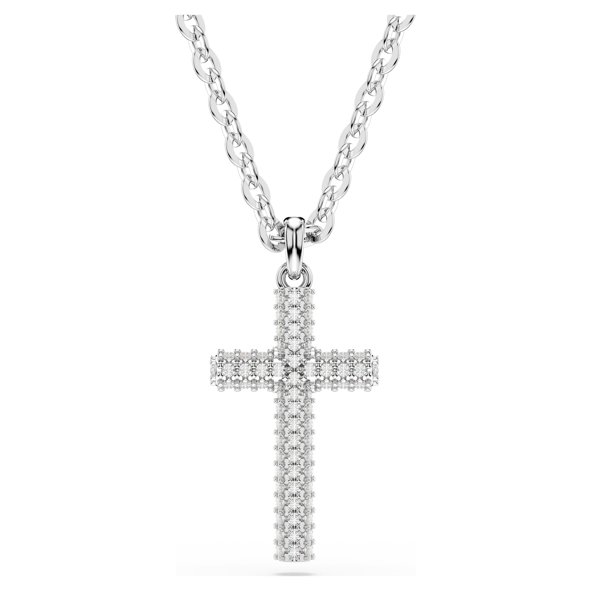 שרשרת Insigne בציפוי רודיום מבריק SWAROVSKI