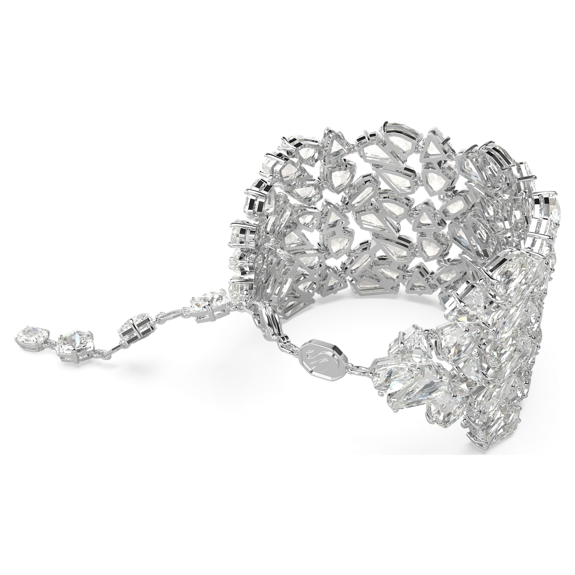 צמיד Mesmera בציפוי רודיום מבריק SWAROVSKI