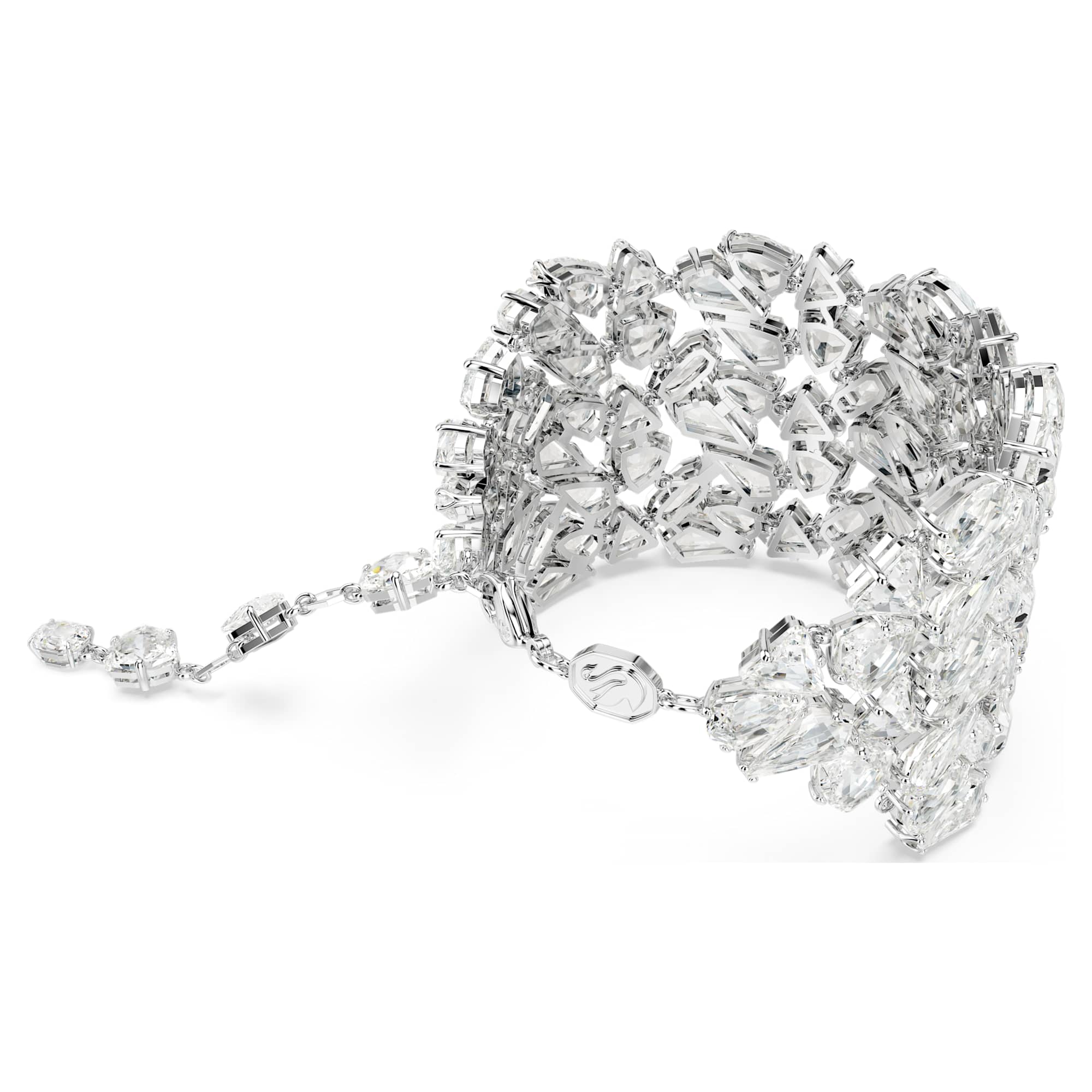 צמיד Mesmera בציפוי רודיום מבריק SWAROVSKI