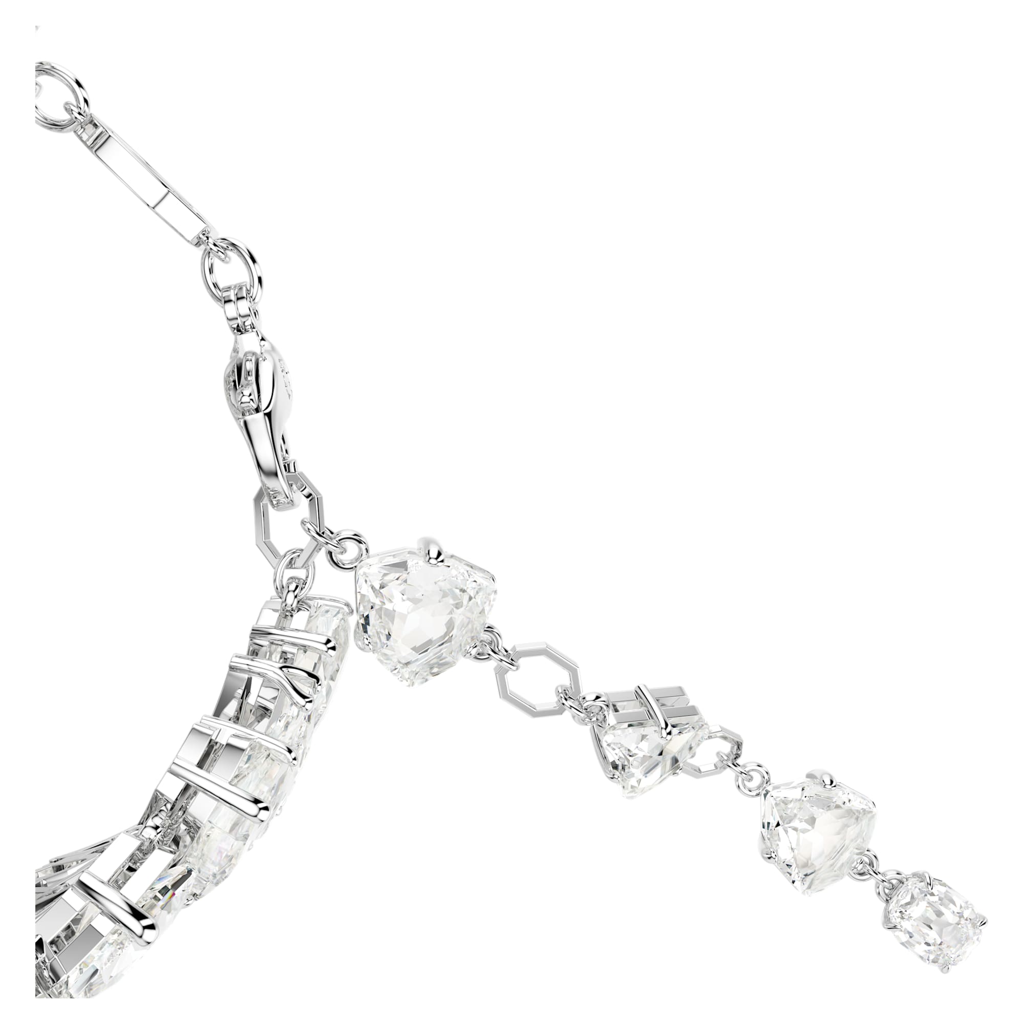 צמיד Mesmera בציפוי רודיום מבריק SWAROVSKI
