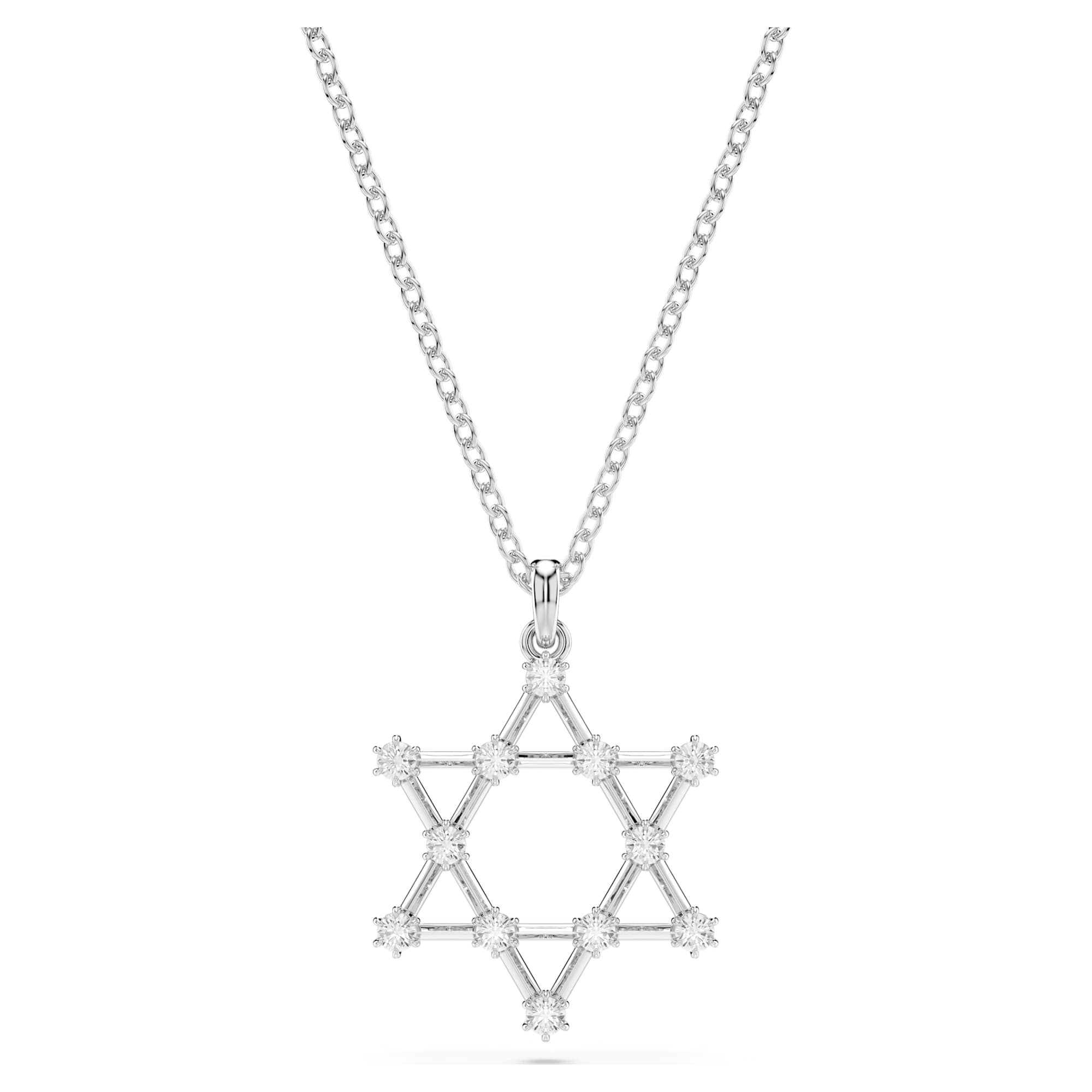 שרשרת Insigne בציפוי רודיום מבריק SWAROVSKI