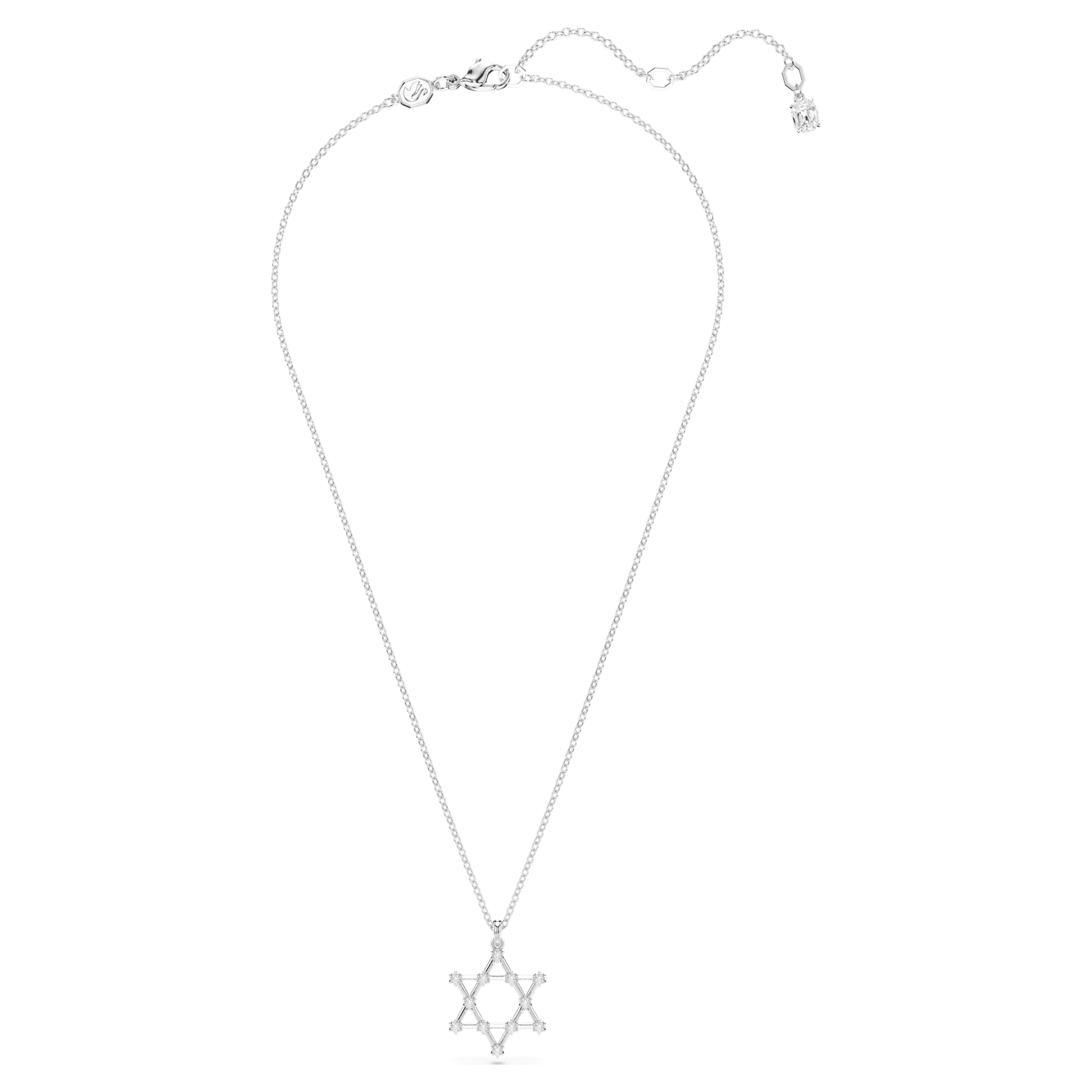 שרשרת Insigne בציפוי רודיום מבריק SWAROVSKI