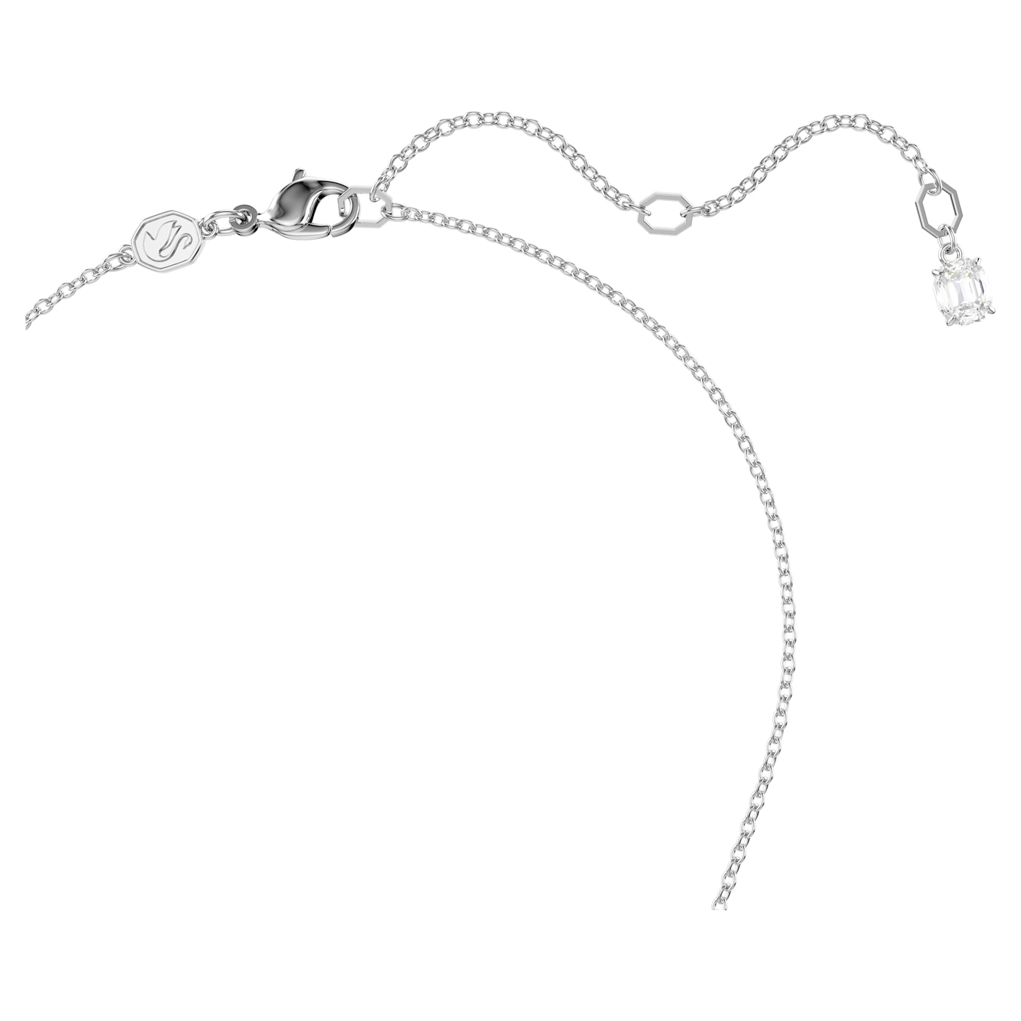 שרשרת Insigne בציפוי רודיום מבריק SWAROVSKI