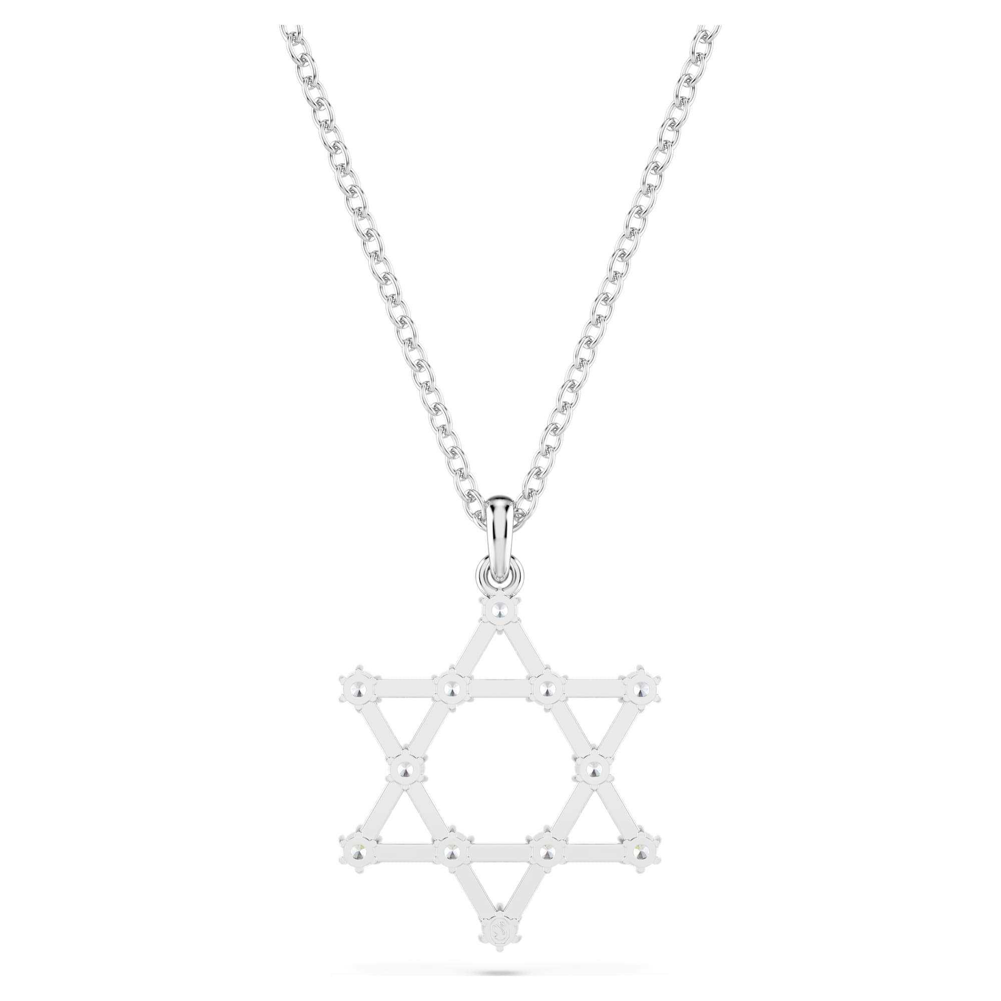 שרשרת Insigne בציפוי רודיום מבריק SWAROVSKI
