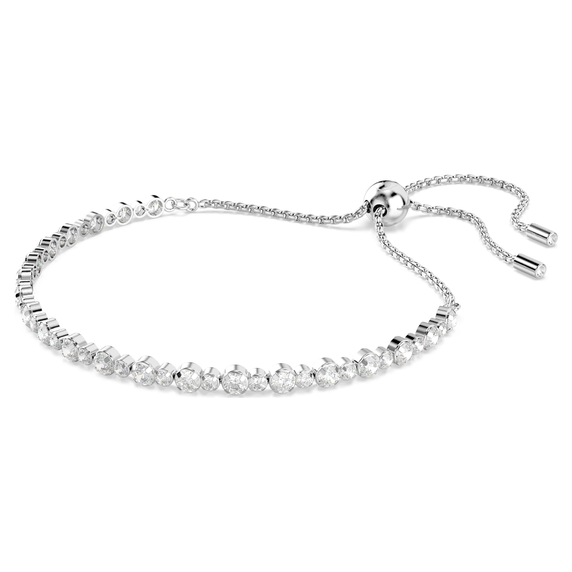 צמיד Matrix בציפוי רודיום מבריק SWAROVSKI