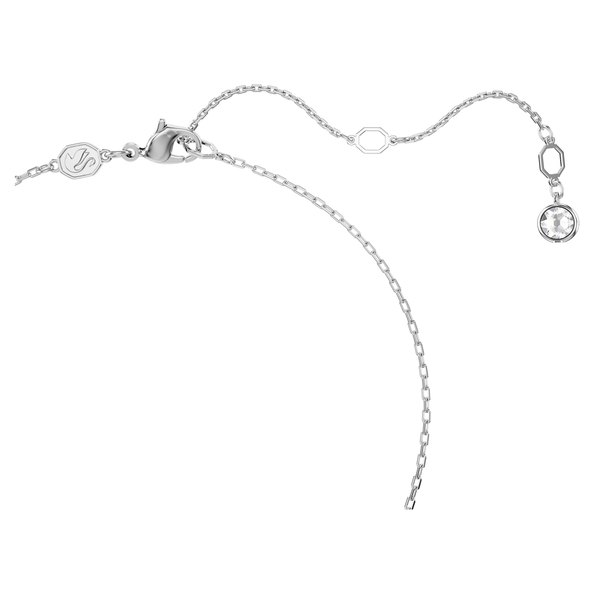 שרשרת Idyllia בציפוי רודיום מבריק SWAROVSKI