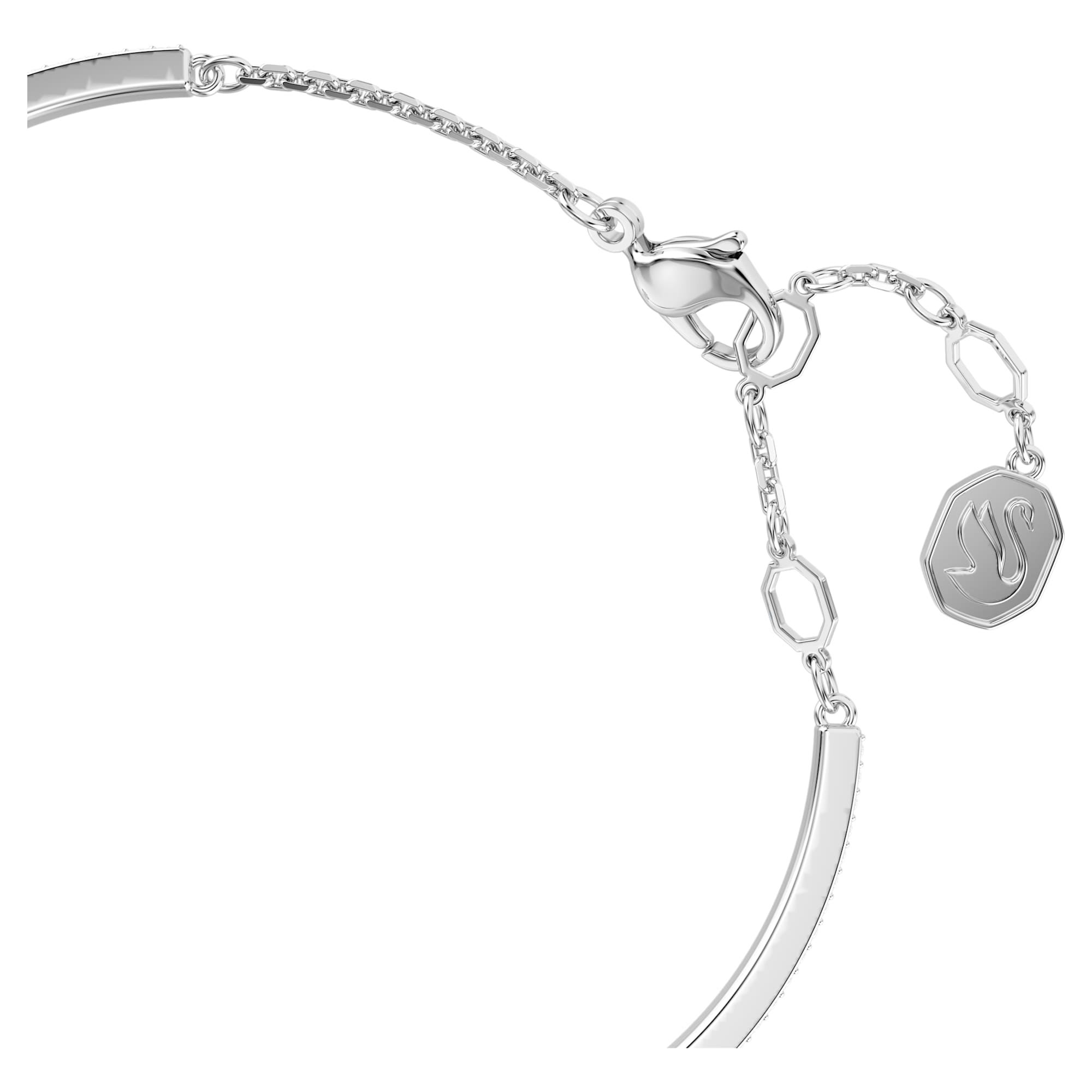 צמיד Idyllia בציפוי רודיום מבריק SWAROVSKI