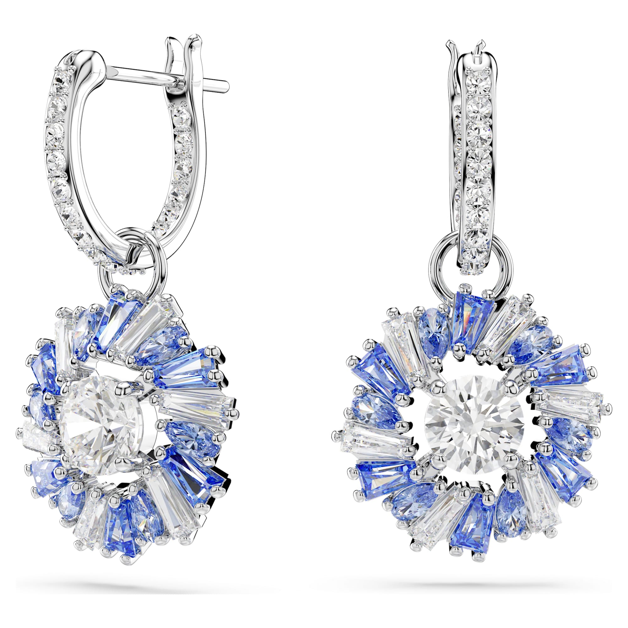 עגילי Idyllia בציפוי רודיום מבריק SWAROVSKI