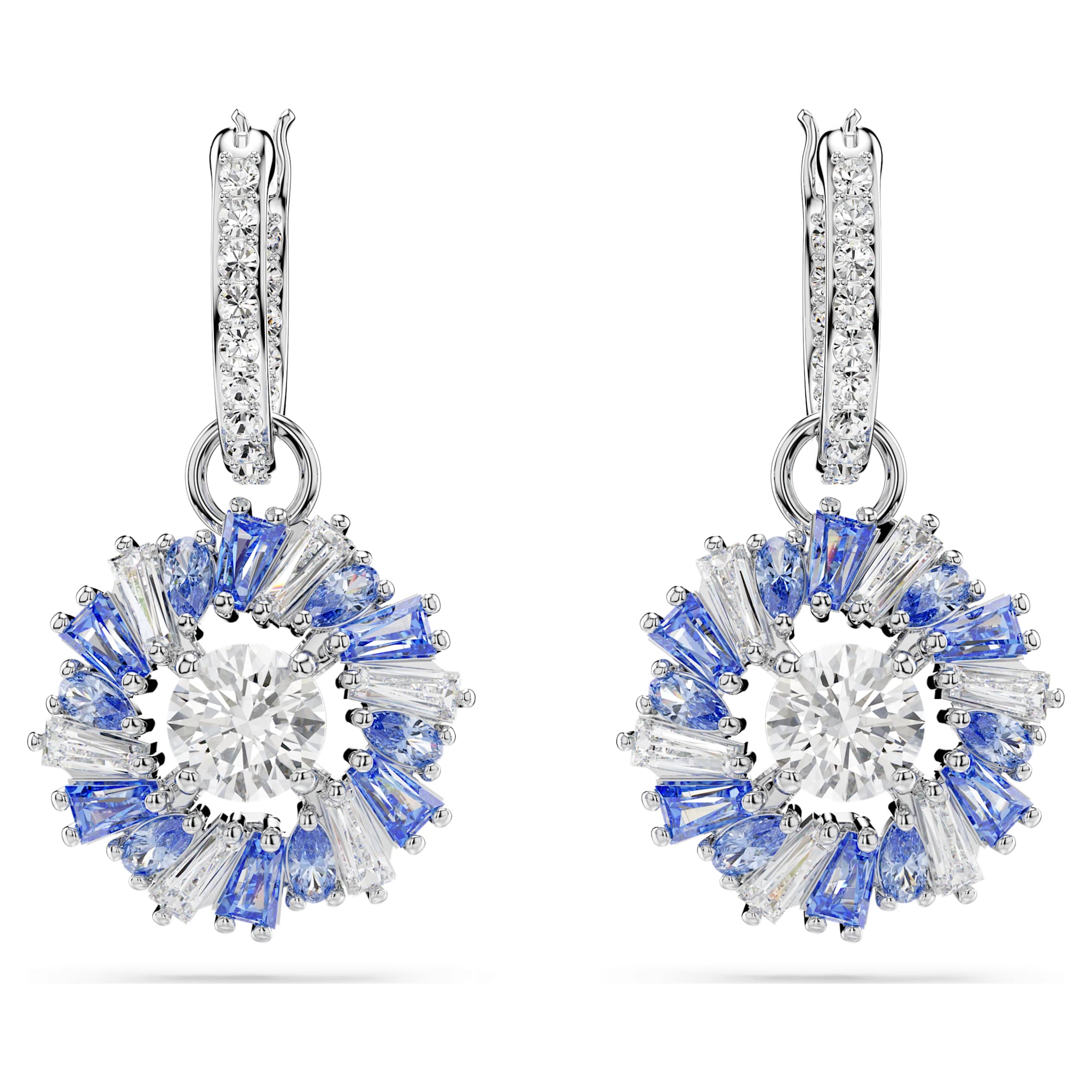 עגילי Idyllia בציפוי רודיום מבריק SWAROVSKI