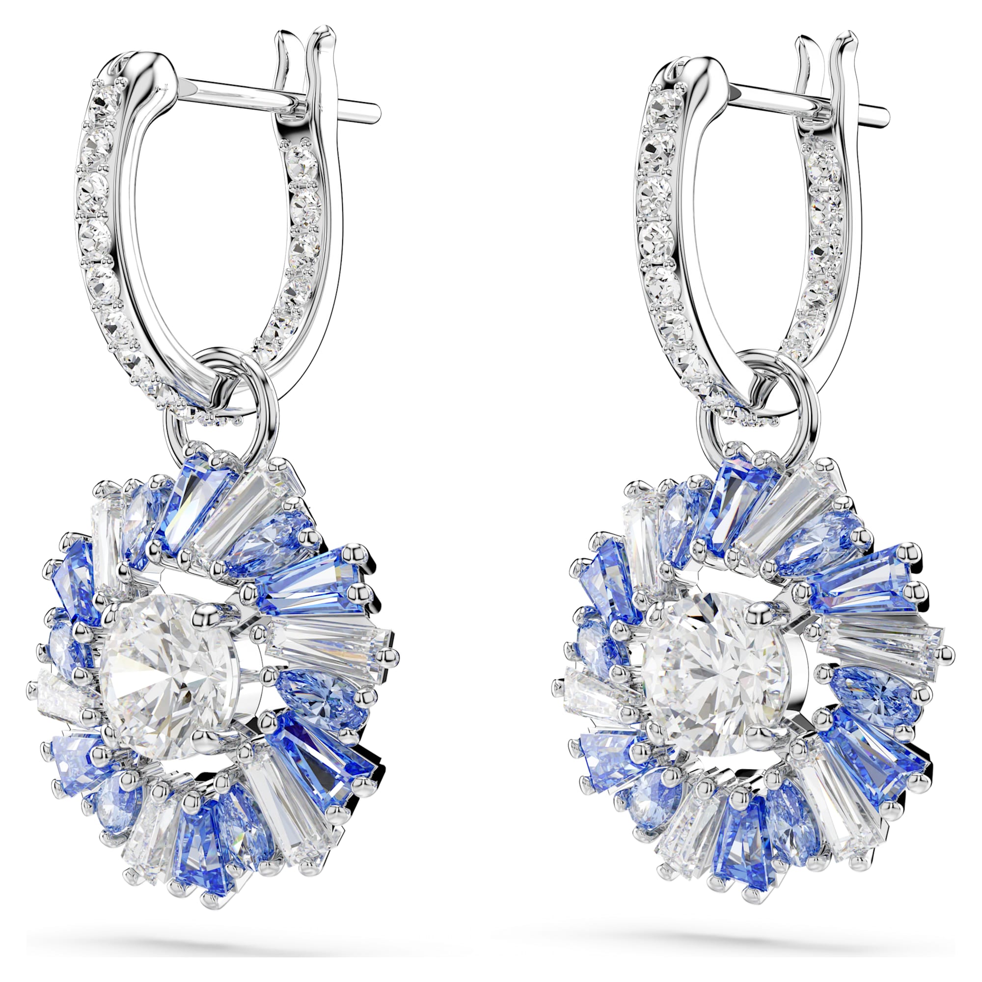 עגילי Idyllia בציפוי רודיום מבריק SWAROVSKI