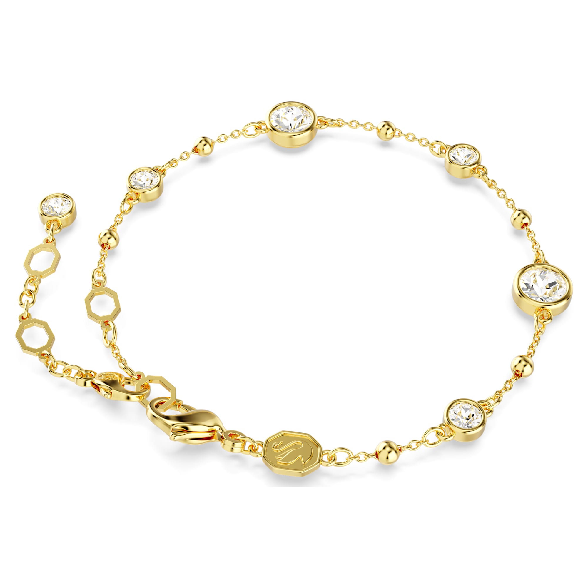 צמיד Imber בציפוי זהב מבריק SWAROVSKI