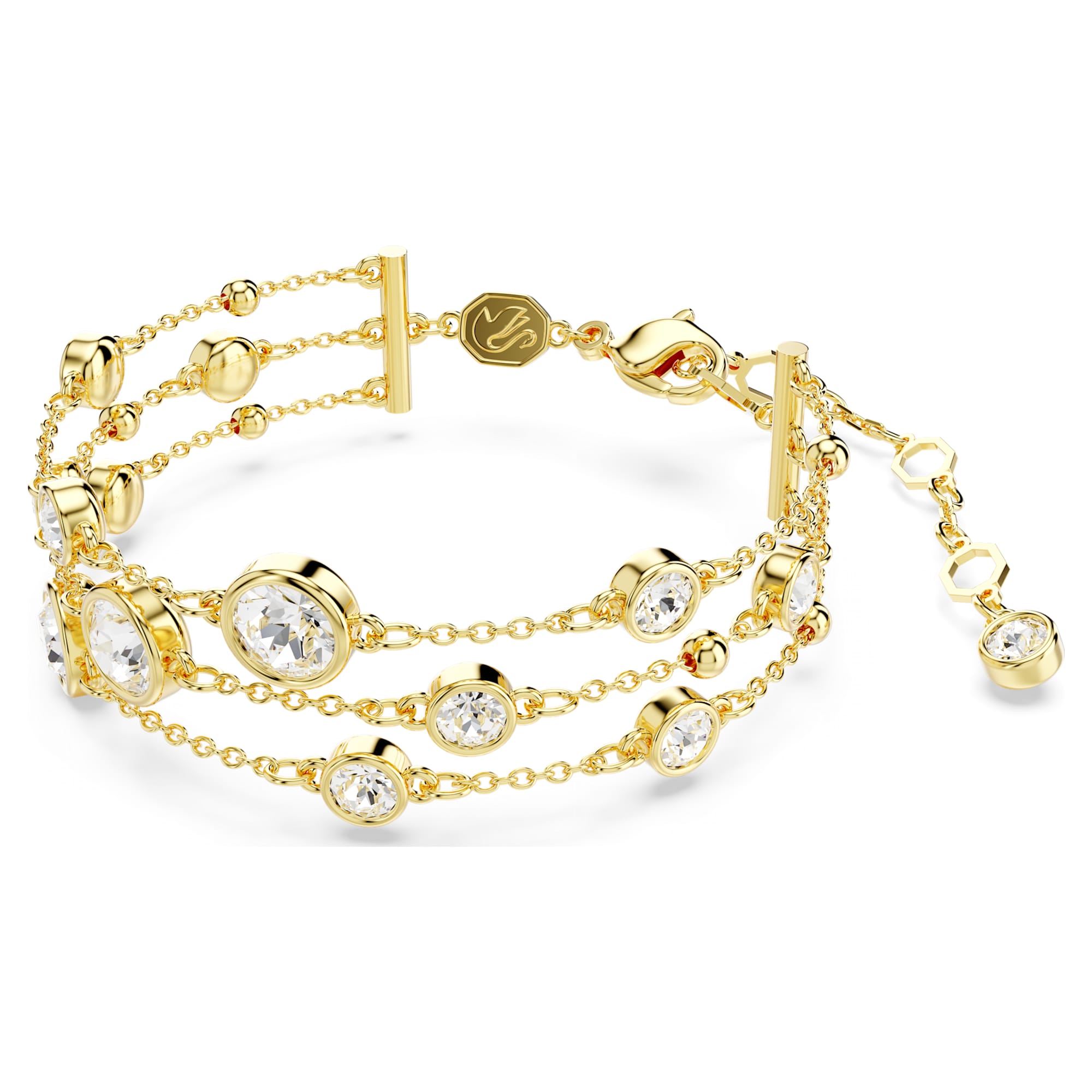 צמיד Imber בציפוי זהב מבריק SWAROVSKI