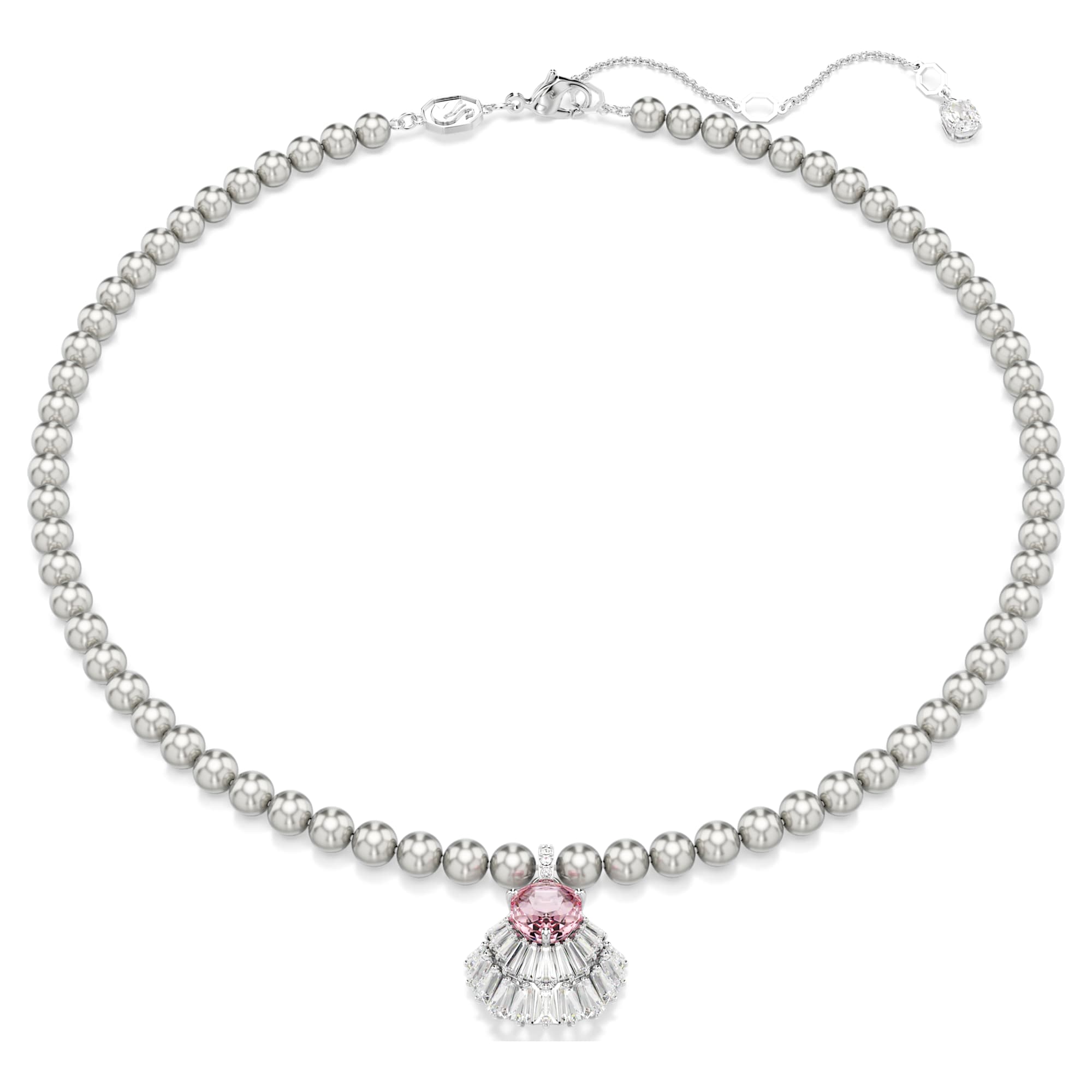 שרשרת Idyllia בציפוי רודיום מבריק SWAROVSKI