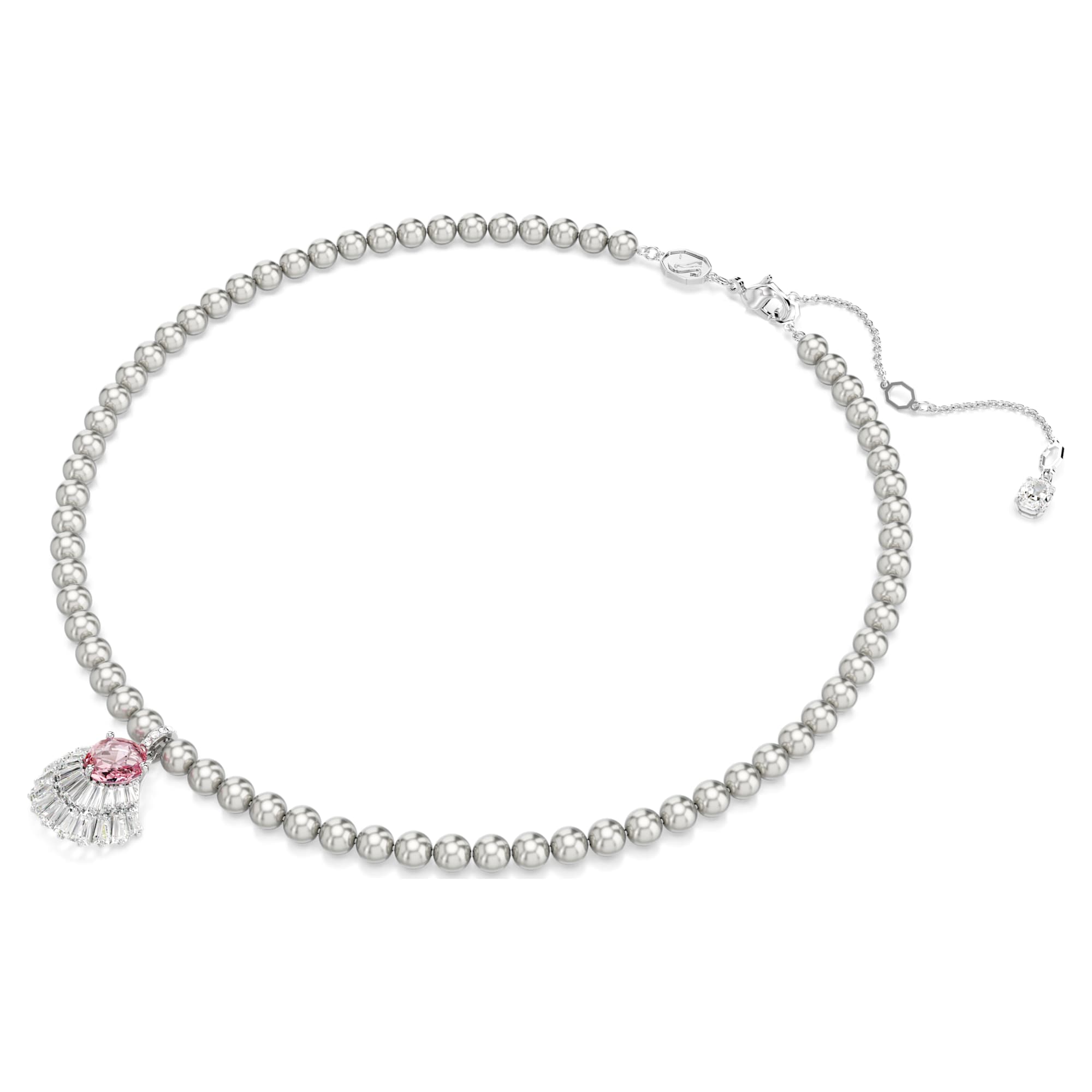 שרשרת Idyllia בציפוי רודיום מבריק SWAROVSKI