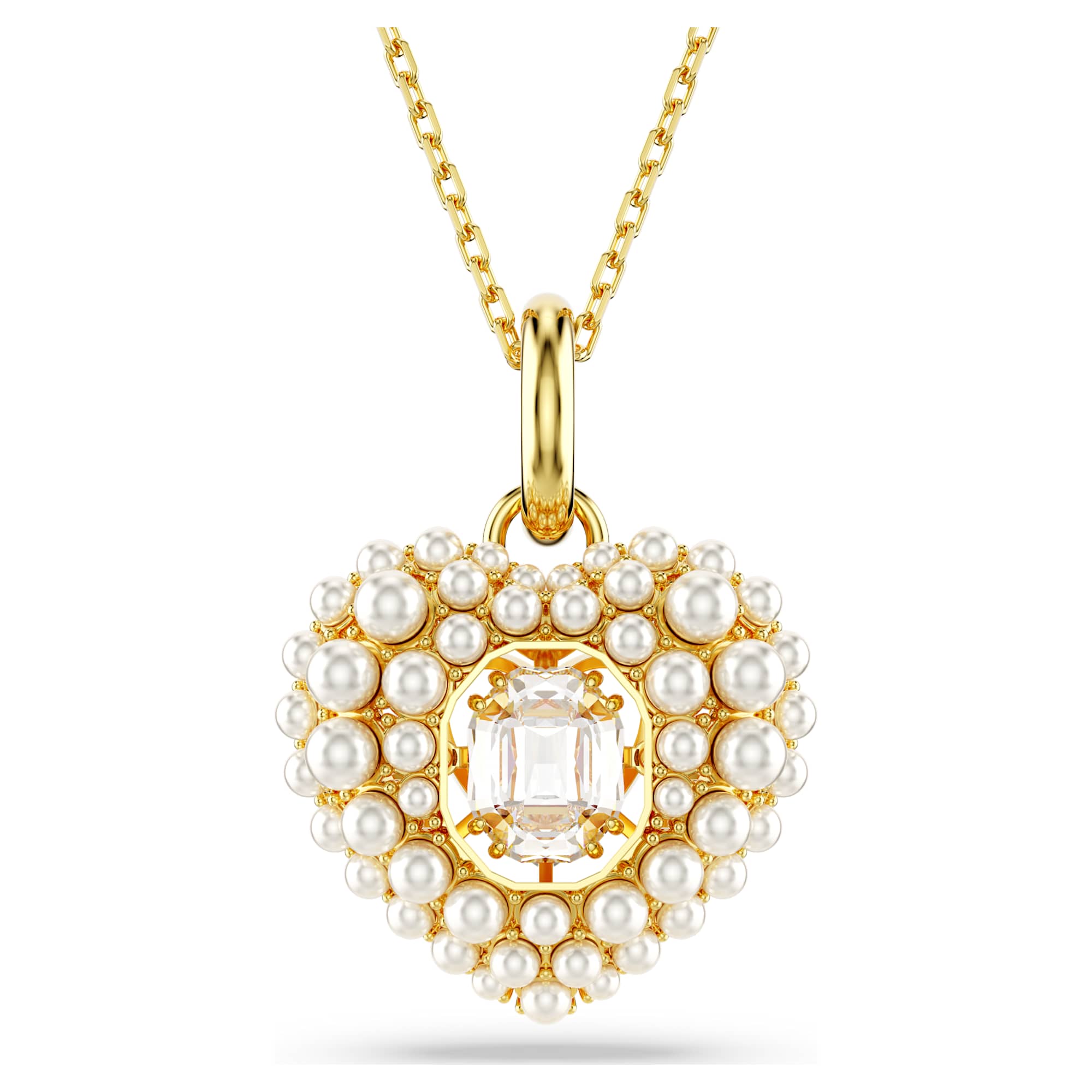 שרשרת Hyperbola בציפוי זהב מבריק SWAROVSKI