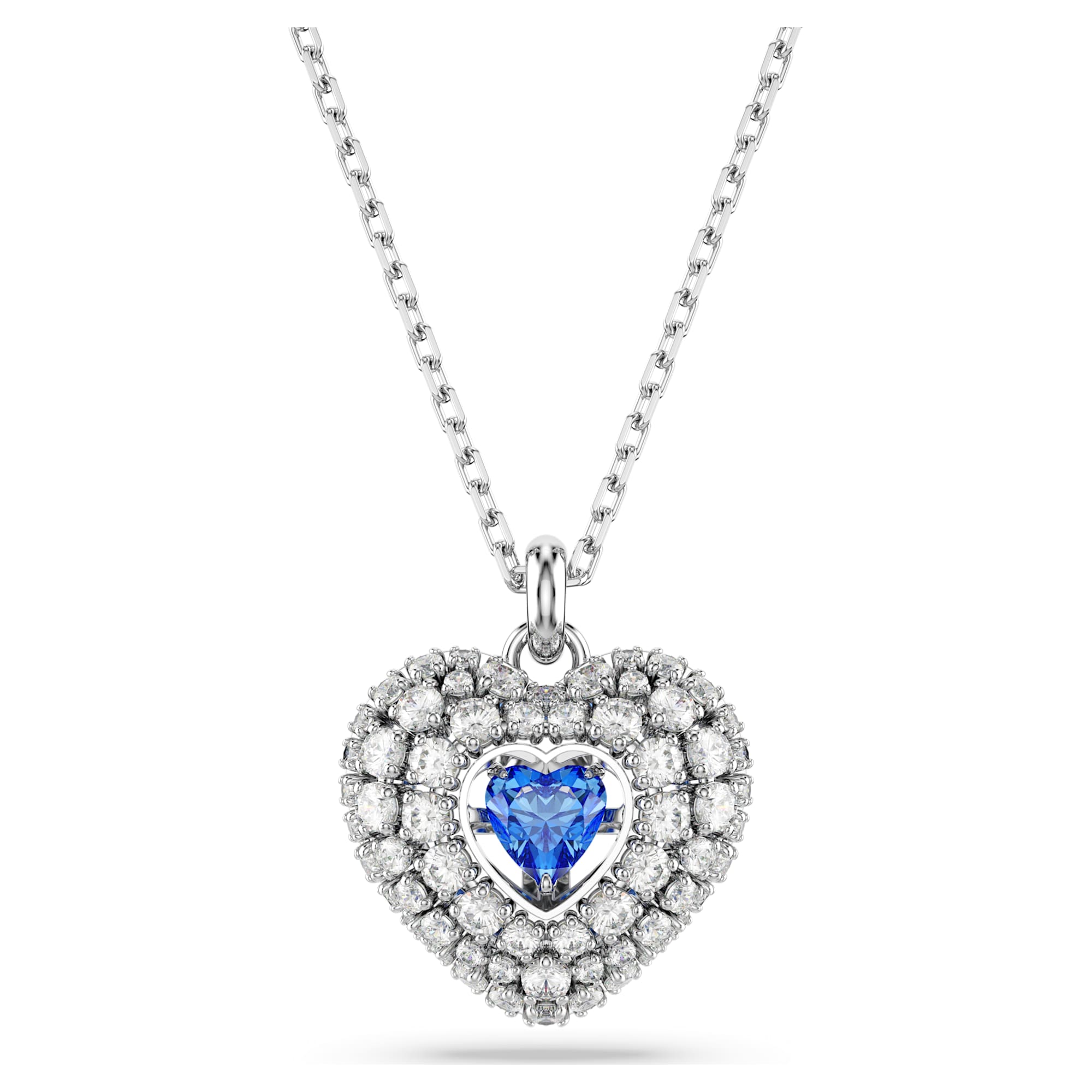 שרשרת Hyperbola בציפוי רודיום מבריק SWAROVSKI