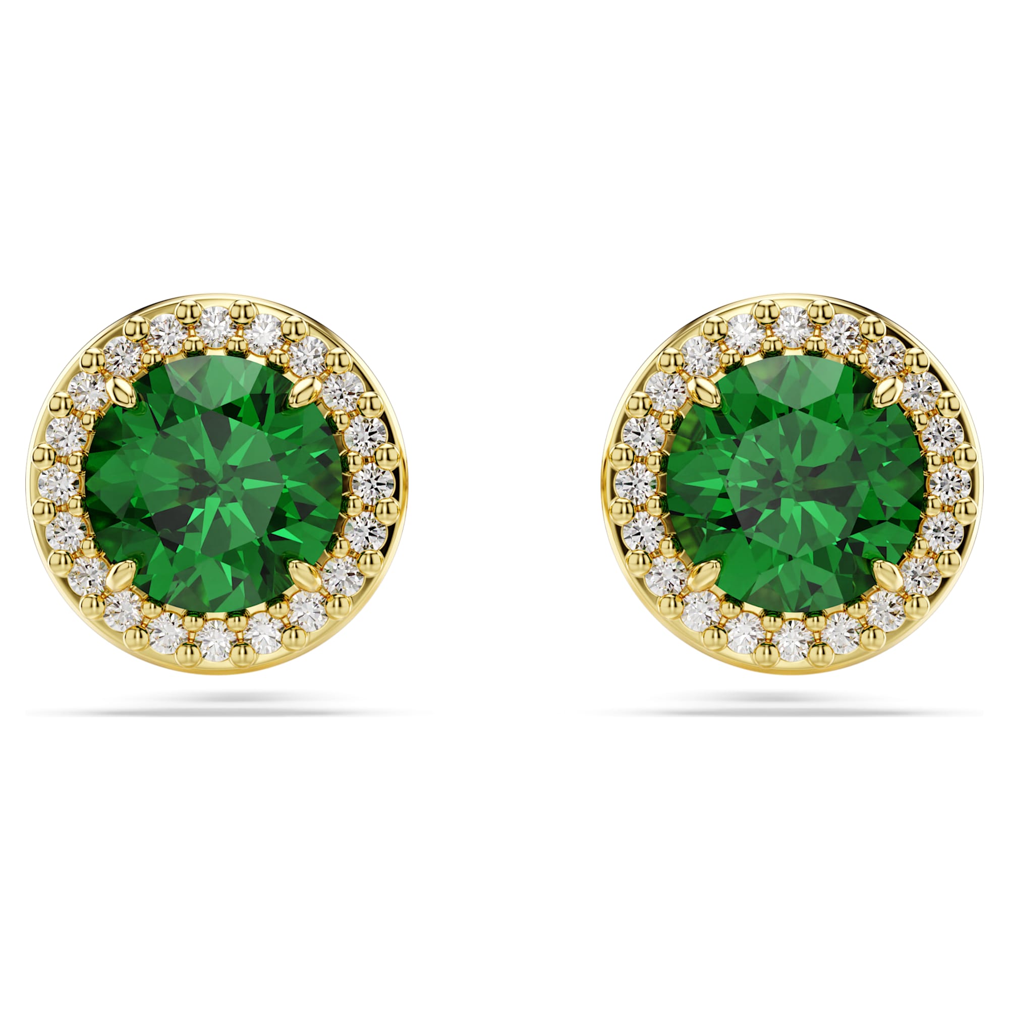 עגילי Una בציפוי זהב מבריק SWAROVSKI