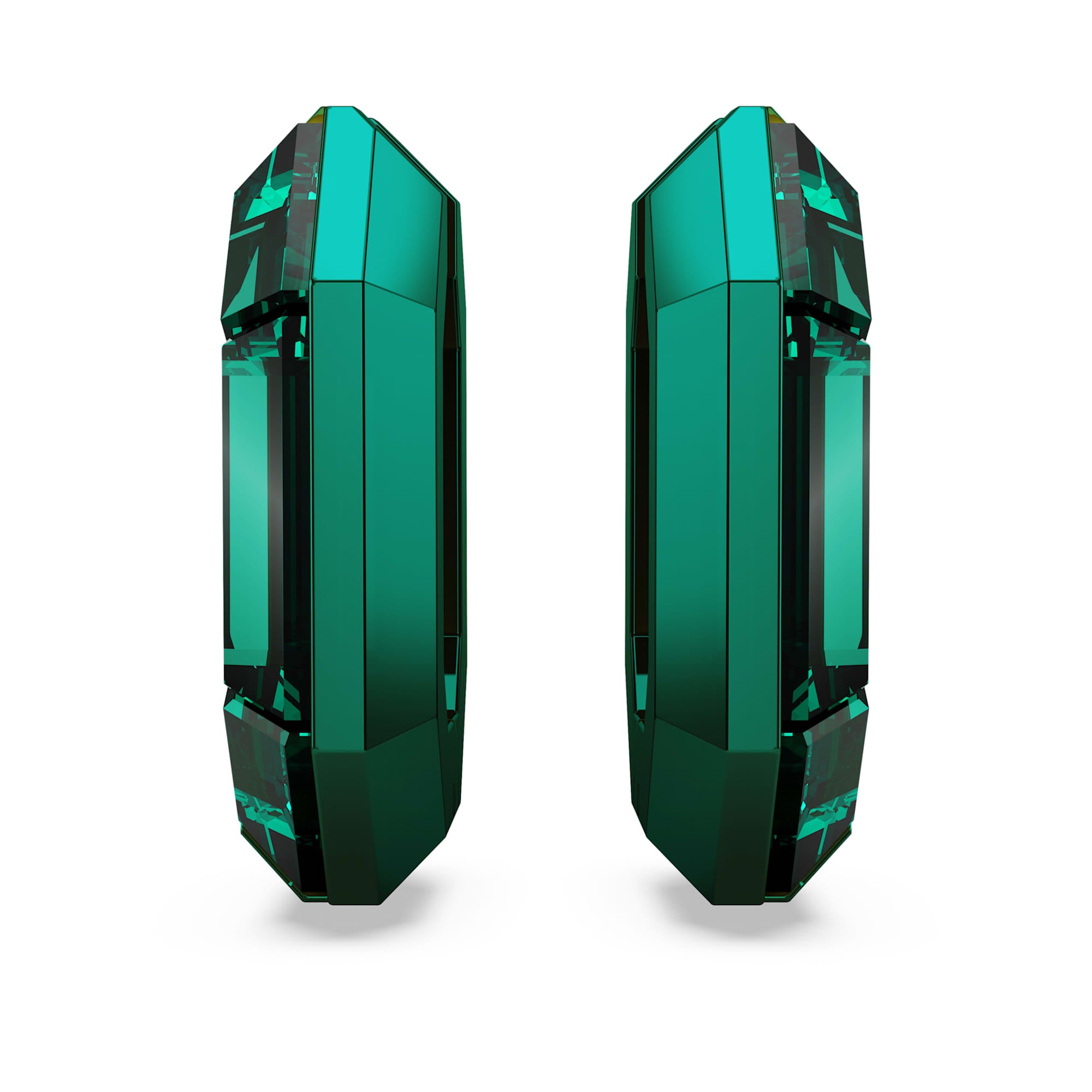 עגילי Lucent בציפוי PVD ירוק SWAROVSKI