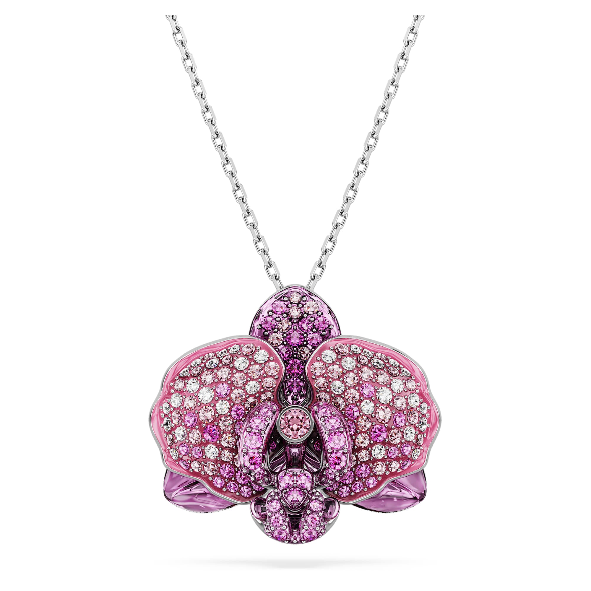 שרשרת Idyllia בציפוי רודיום מבריק SWAROVSKI