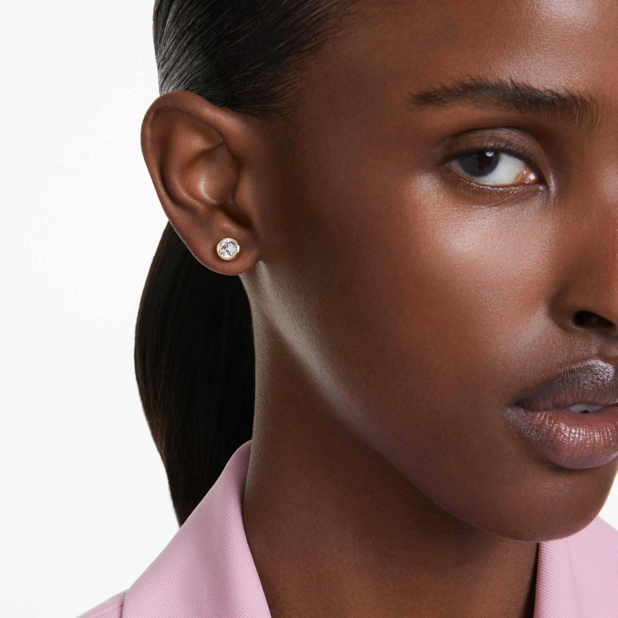 עגילי Imber בציפוי זהב מבריק SWAROVSKI