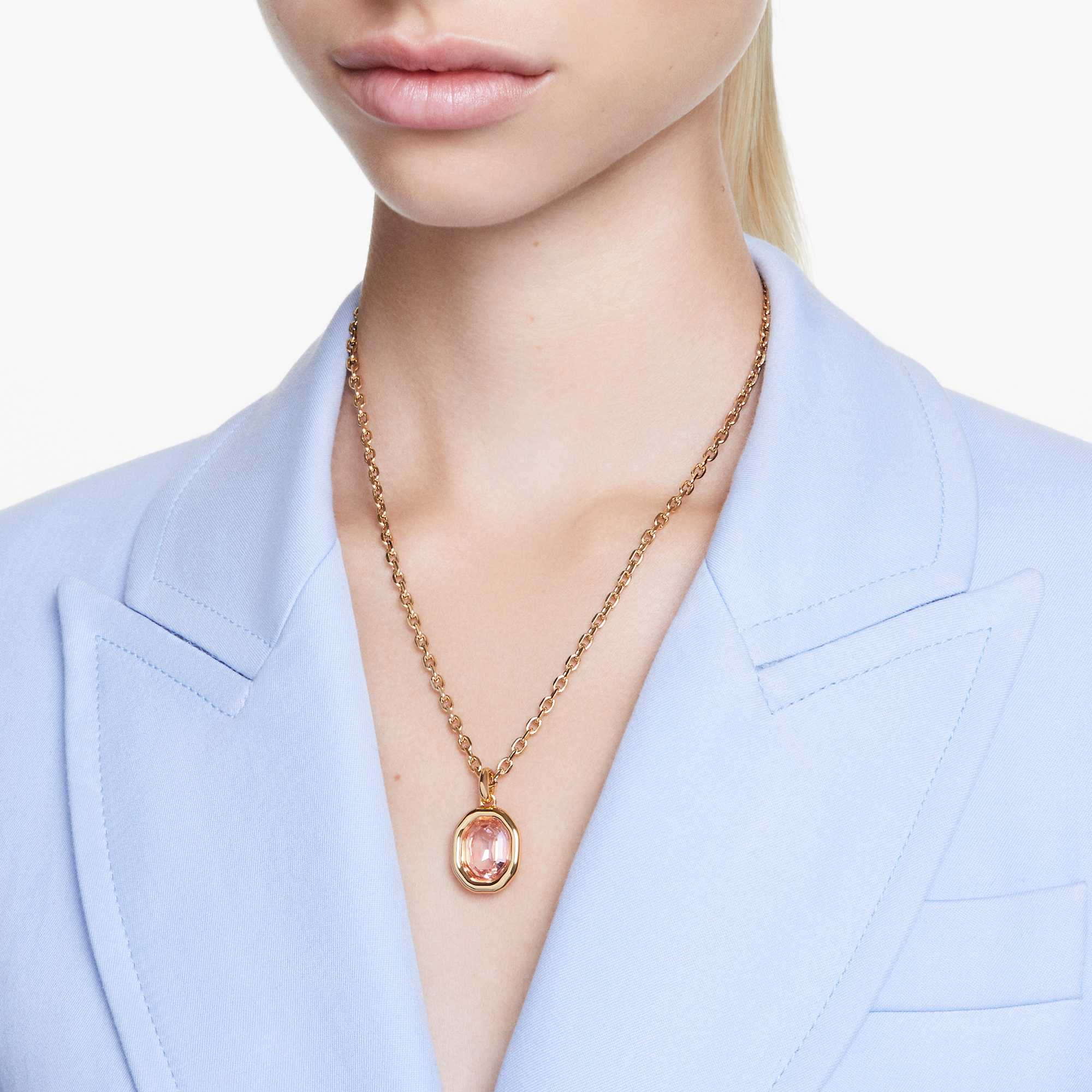 שרשרת Imber בציפוי זהב מבריק SWAROVSKI