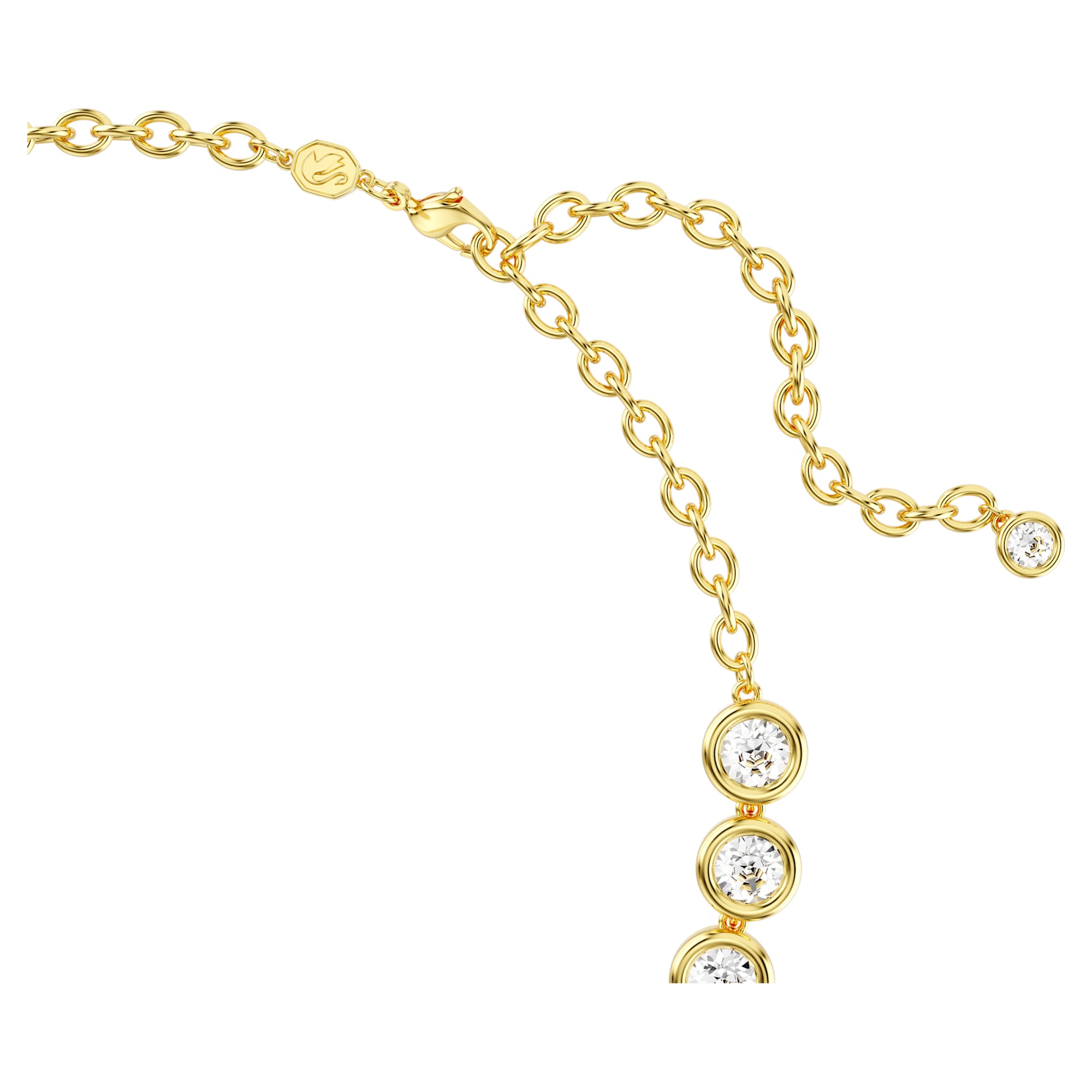 שרשרת Imber בציפוי זהב מבריק SWAROVSKI
