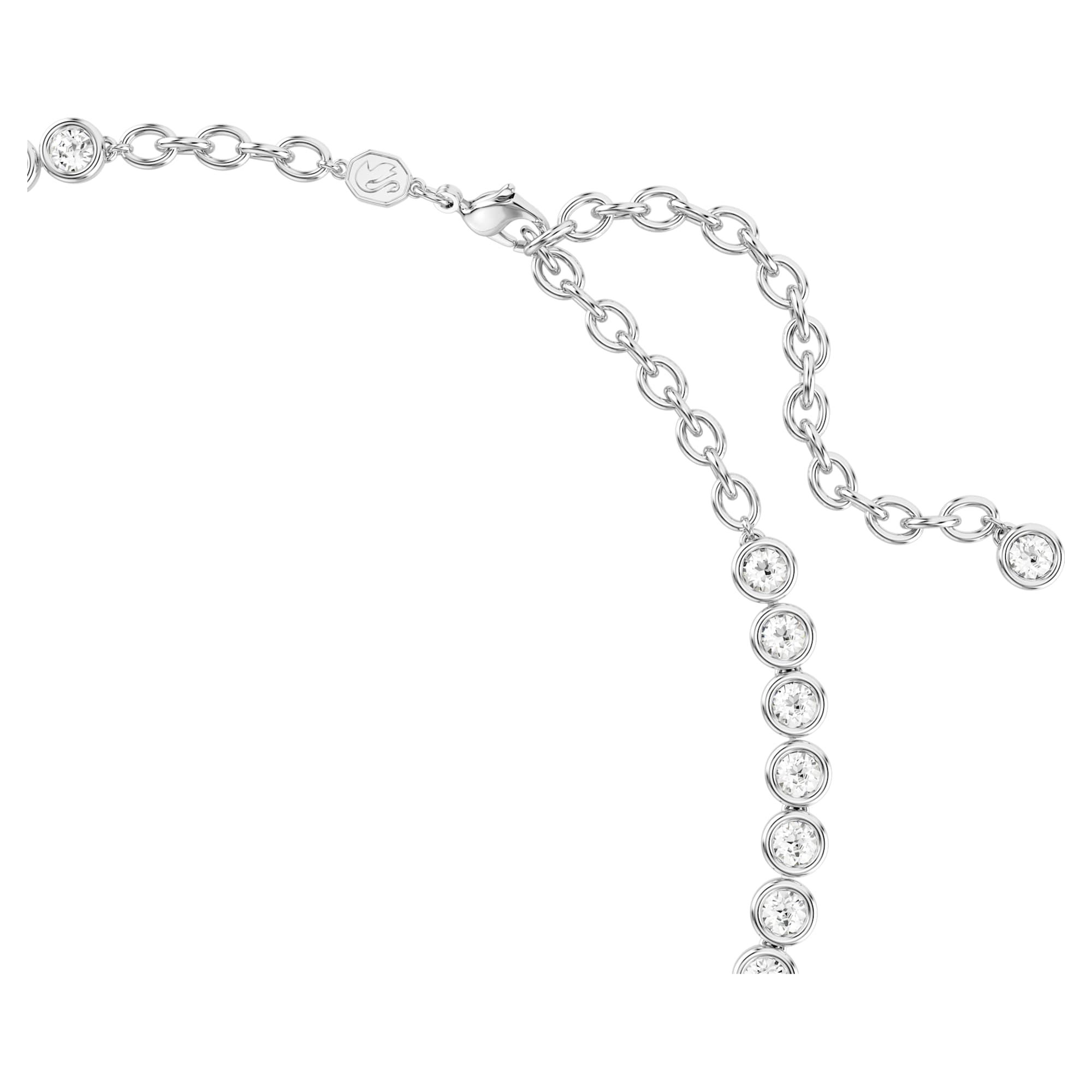 שרשרת Imber בציפוי רודיום מבריק SWAROVSKI